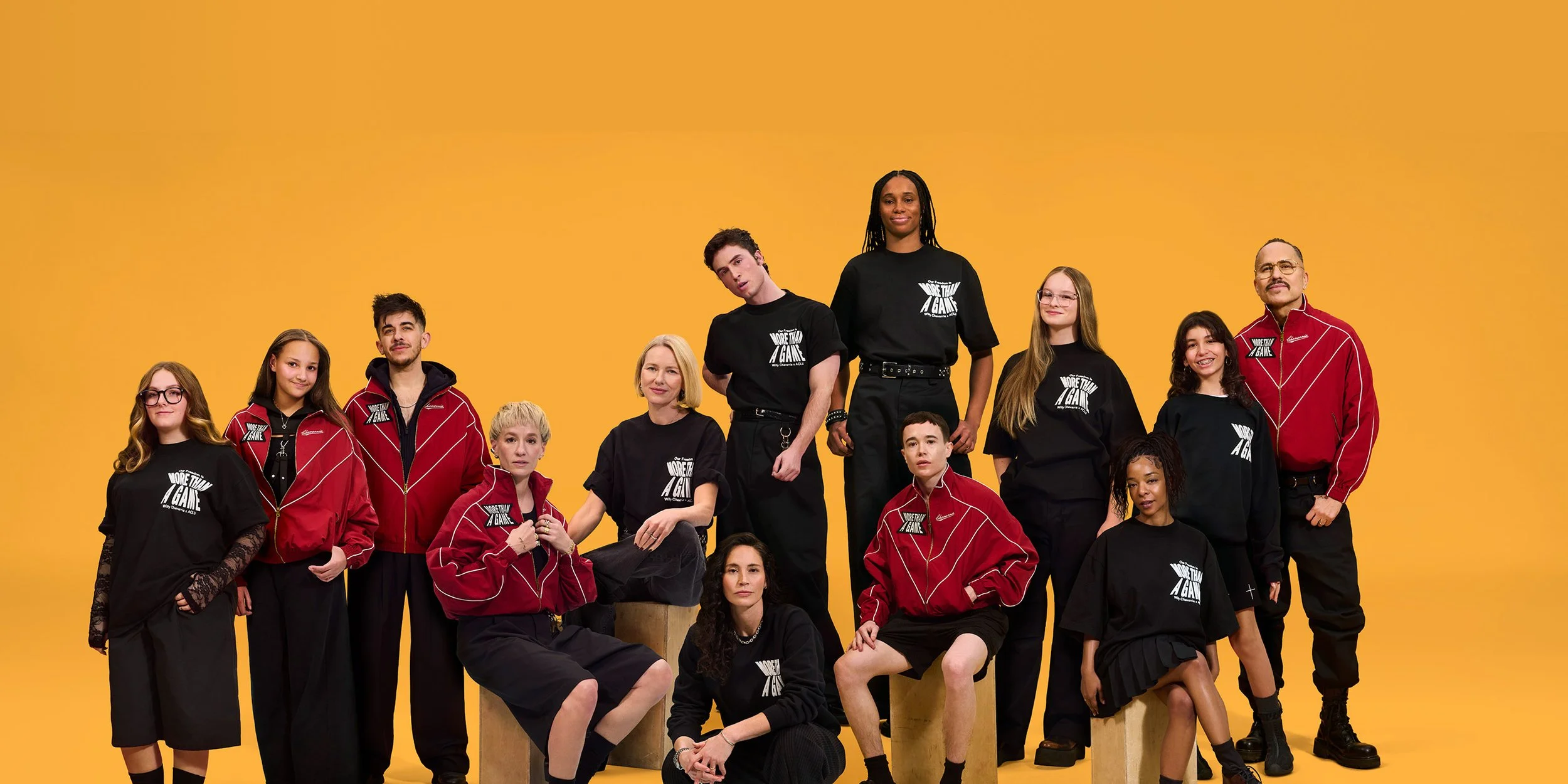 ACLU 'MORE THAN A GAME' CAMPAIGN /
                
STYLIST - HEATHERMARY JACKSON, STYLING ASST. - ELIJAH H.