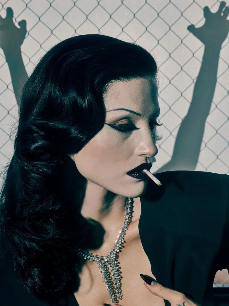 V MAGAZINE - GABBRIETTE SHOT BY STEVEN KLEIN. STYLIST - PATTI WILSON, STYLING ASST. - ELIJAH H.