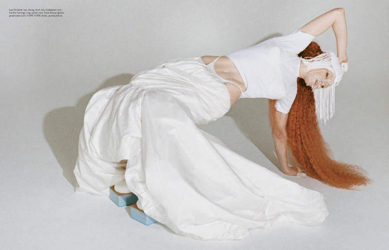 GRAZIA (US) - NATASHA LYONNE SHOT BY RICHIE SHAZAM. STYLIST - PATTI WILSON, STYLIST ASST. - ELIJAH H.