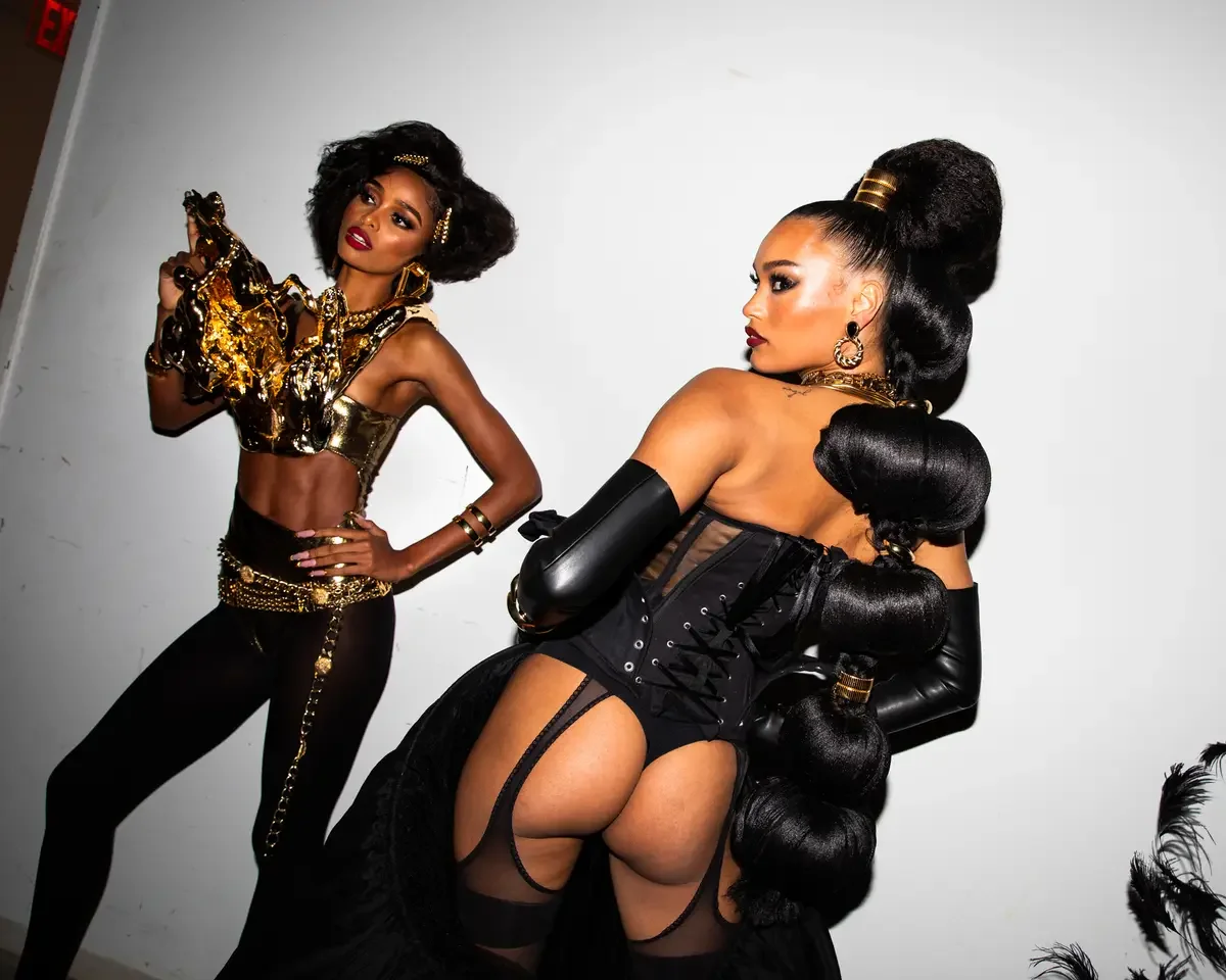 ECHELON NOIR'S 'BLACK HAIR REIMAGINED' HAIR SHOW - YUSEF WILLIAMS. STYLIST - PATTI WILSON, STYLING ASST. - ELIJAH H.