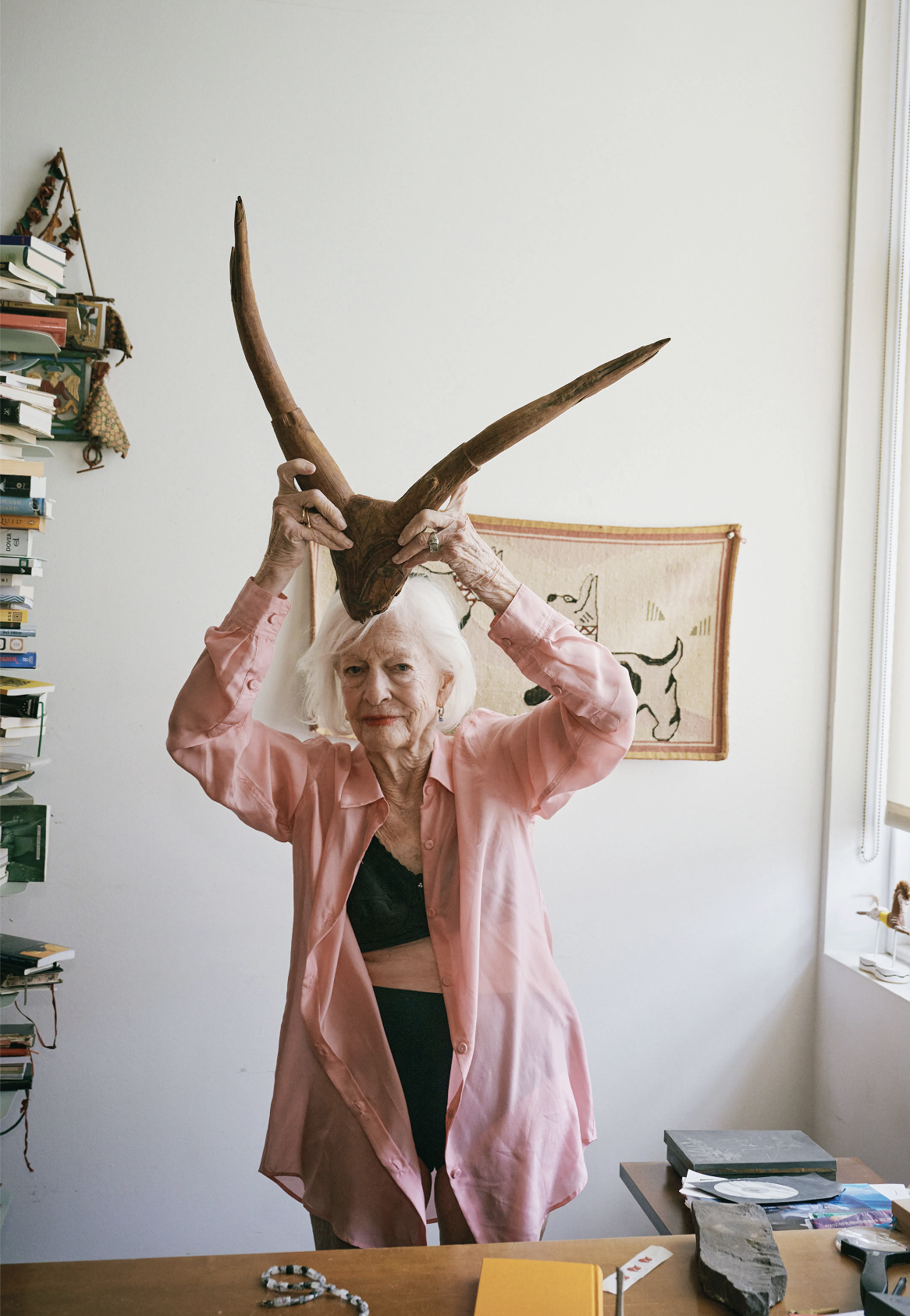 BROWNSTONE COWBOYS - JOAN JONAS - SHOT BY CASS BIRD. STYLIST - HEATHERMARY JACKSON, STYLING ASST. - ELIJAH H.