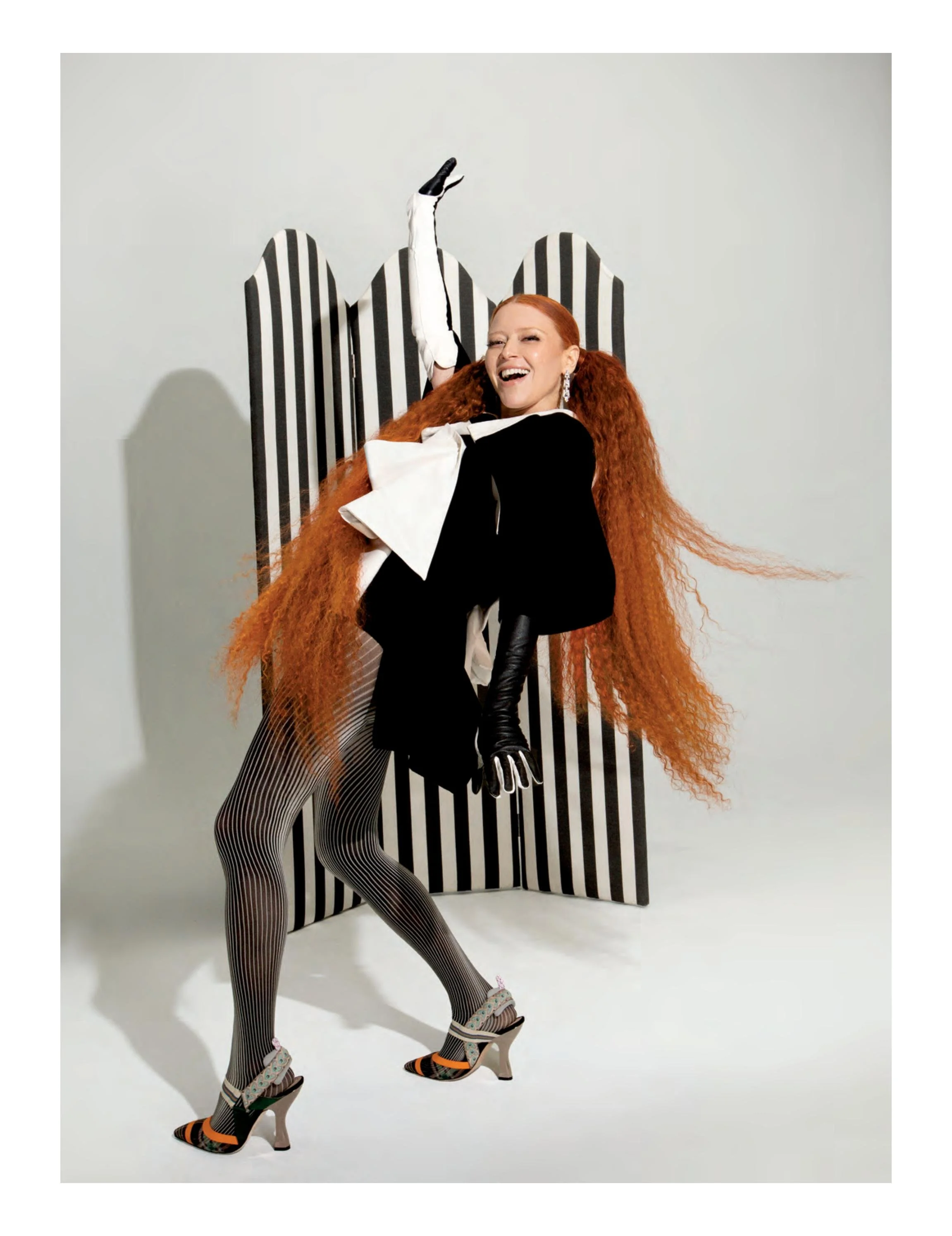 GRAZIA (US) - NATASHA LYONNE SHOT BY RICHIE SHAZAM. STYLIST - PATTI WILSON, STYLIST ASST. - ELIJAH H.