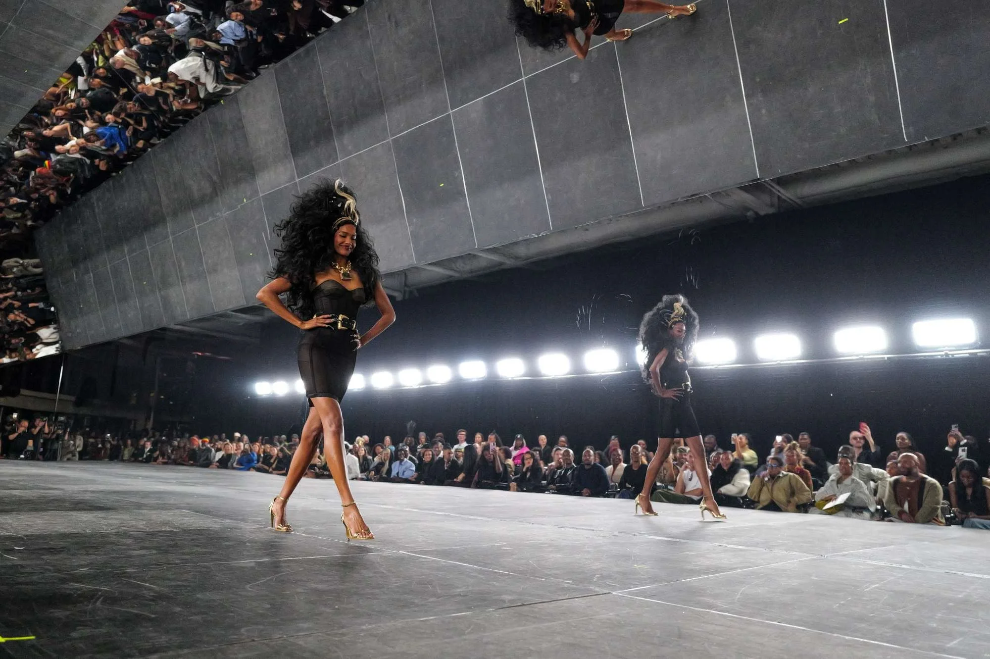 ECHELON NOIR'S 'BLACK HAIR REIMAGINED' HAIR SHOW - YUSEF WILLIAMS. STYLIST - PATTI WILSON, STYLING ASST. - ELIJAH H.