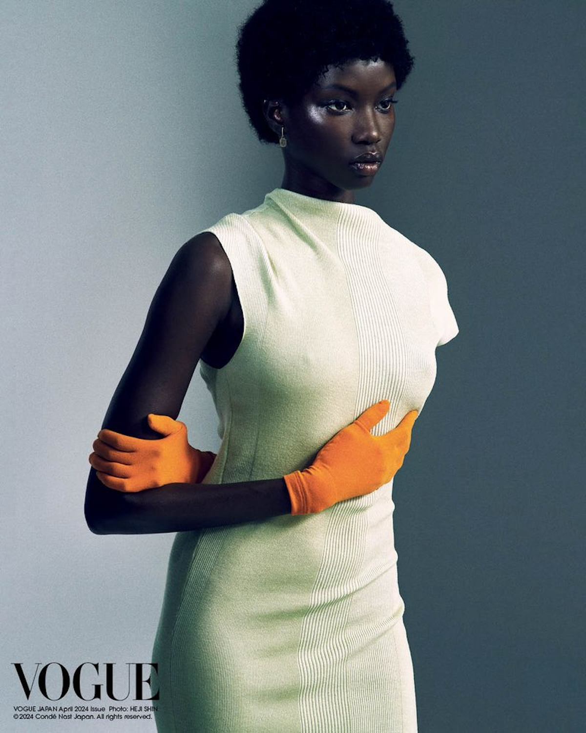 VOGUE JAPAN (APRIL 2024) - ANOK YAI SHOT BY HEJI SHIN. STYLIST - PATTI WILSON, STYLING ASST. - ELIJAH H.