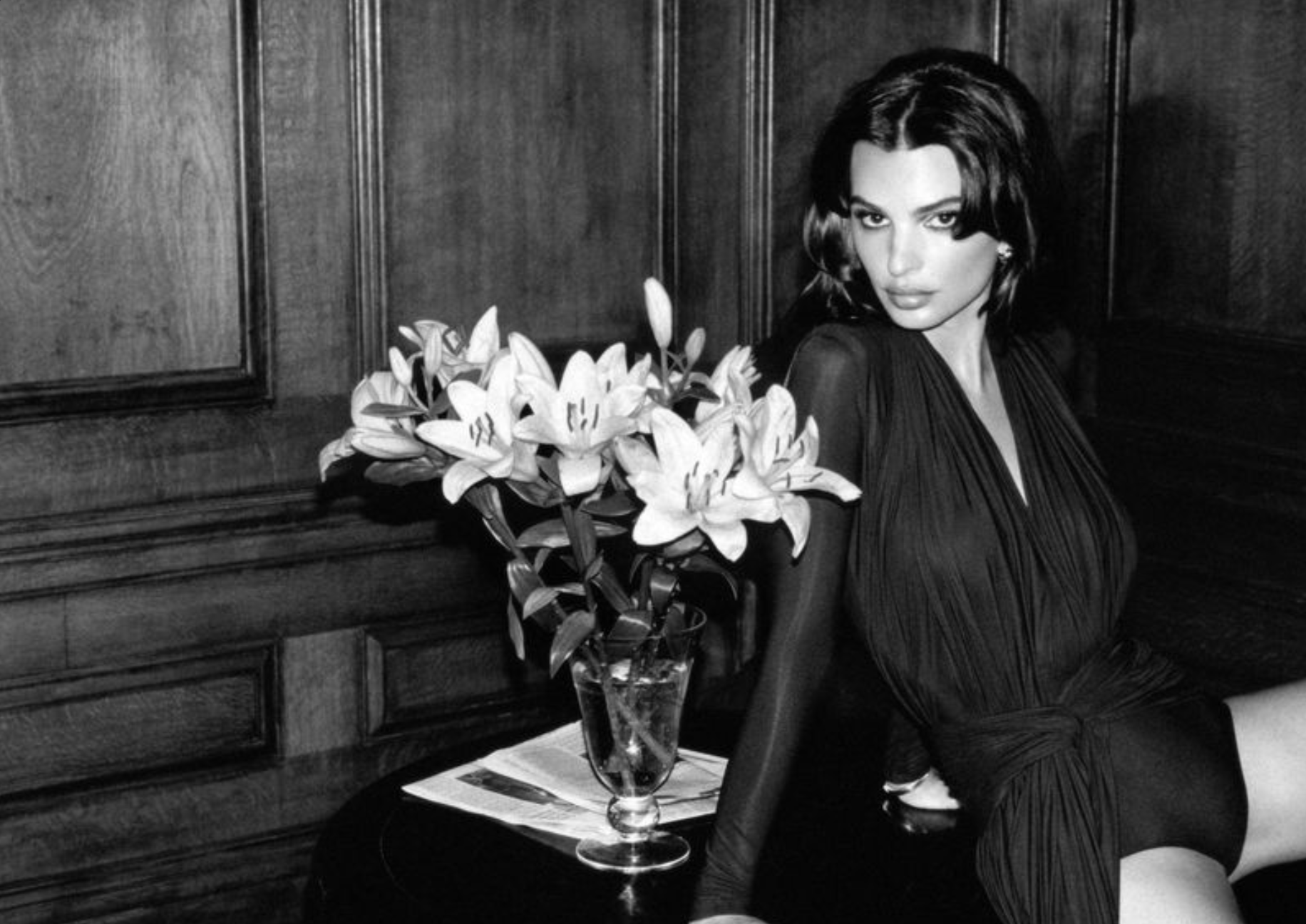 BEYOND NOISE - STAR POWER - EMILY RATAJKOWSKI SHOT BY LARISSA HOFMANN. STYLIST - FRAN BURNS, STYLING ASST. - ELIJAH H.