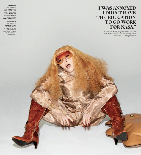 GRAZIA (US) - NATASHA LYONNE SHOT BY RICHIE SHAZAM. STYLIST - PATTI WILSON, STYLIST ASST. - ELIJAH H.