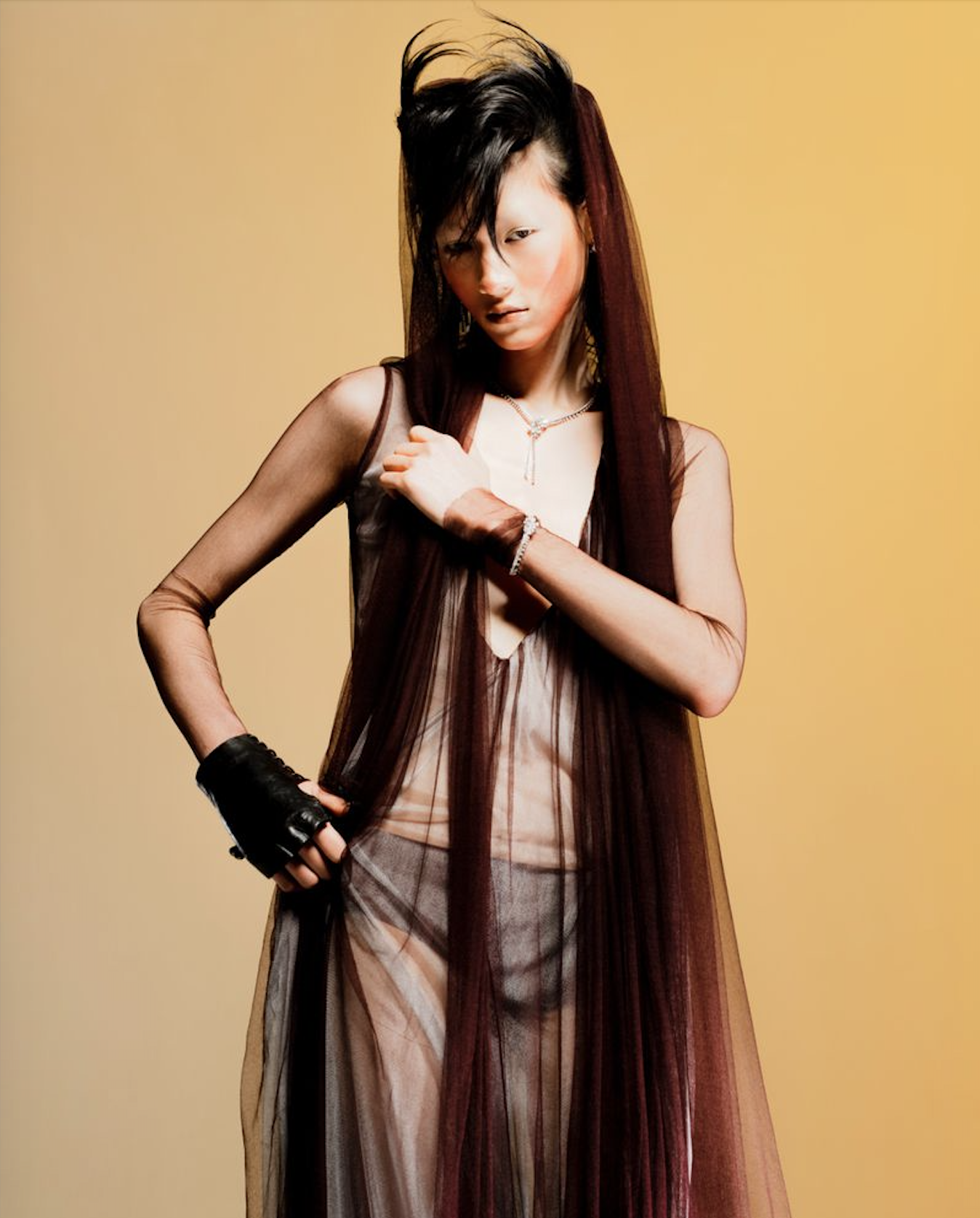 DAZED MAGAZINE (FALL 2024) 'THE IMPOSSIBLE ISSUE' - CHLOE OH & DIVINE MUGISHA SHOT BY CRUZ VALDEZ. STYLIST - PATTI WILSON, STYLIST ASST. - ELIJAH H.