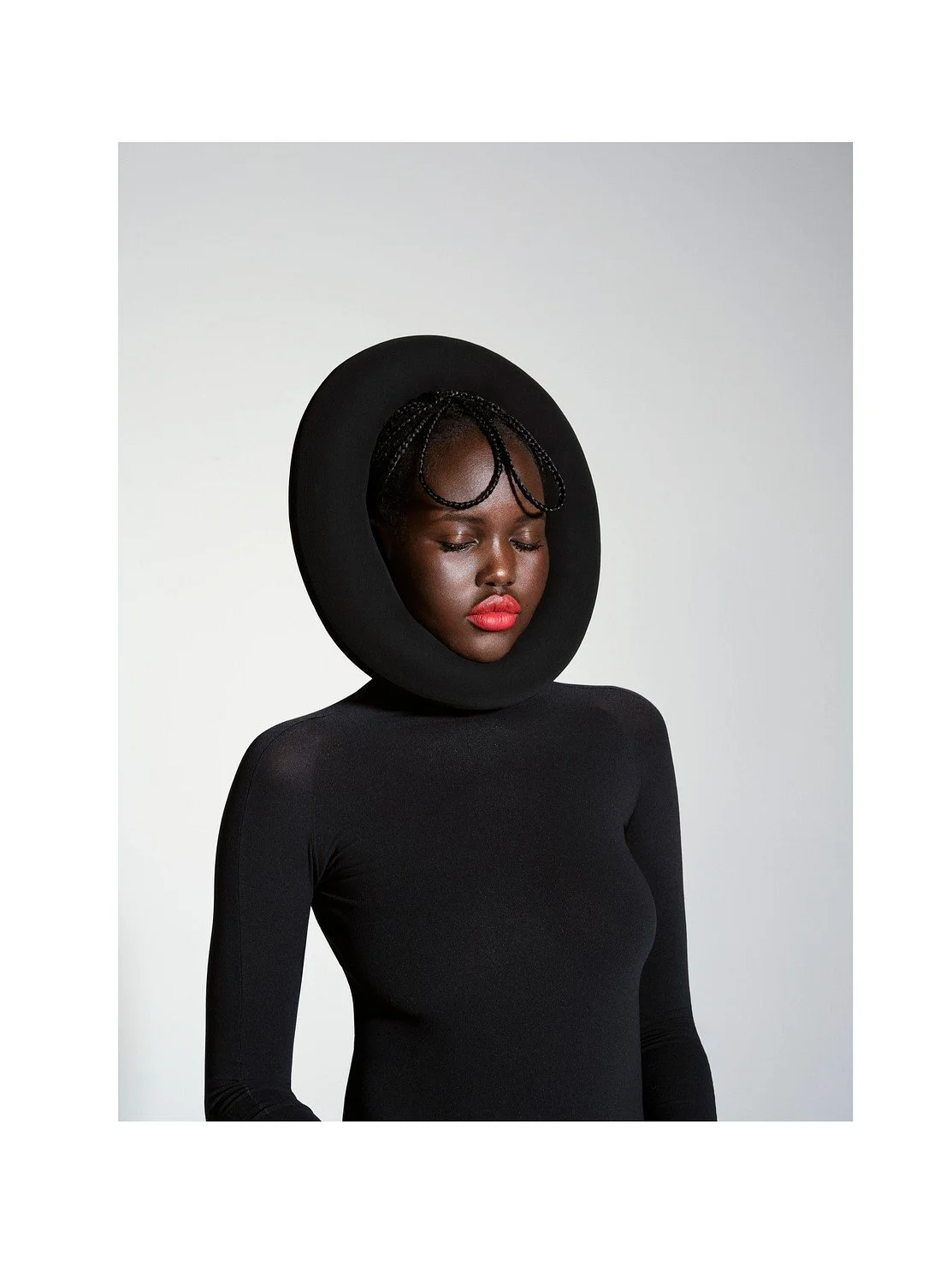 BEYOND NOISE - FALL WINTER '25 - ADUT AKECH SHOT BY RICHARD BUSH. STYLIST - SARAH RICHARDSON, STYLING ASST. - ELIJAH H.