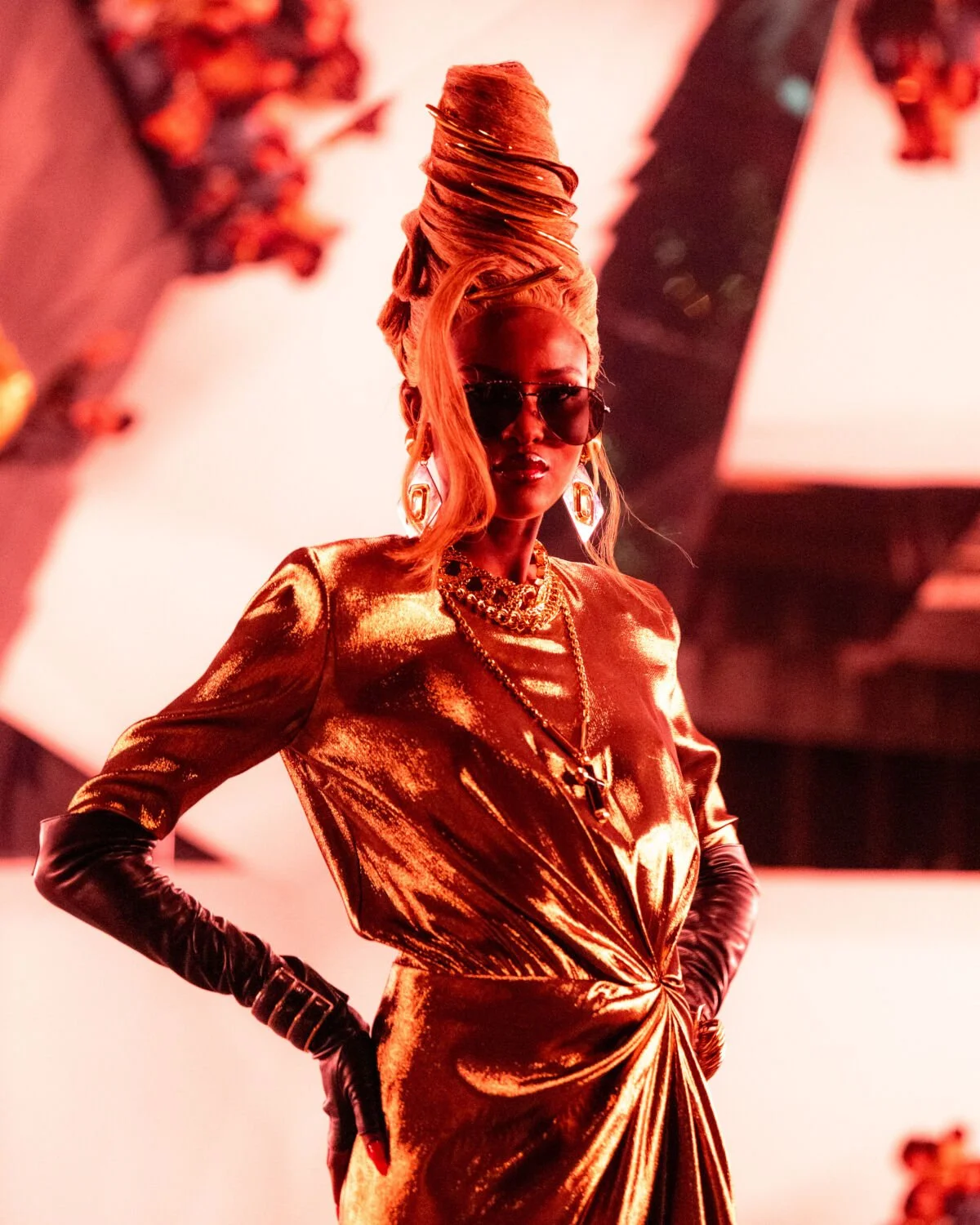 ECHELON NOIR'S 'BLACK HAIR REIMAGINED' HAIR SHOW - YUSEF WILLIAMS. STYLIST - PATTI WILSON, STYLING ASST. - ELIJAH H.