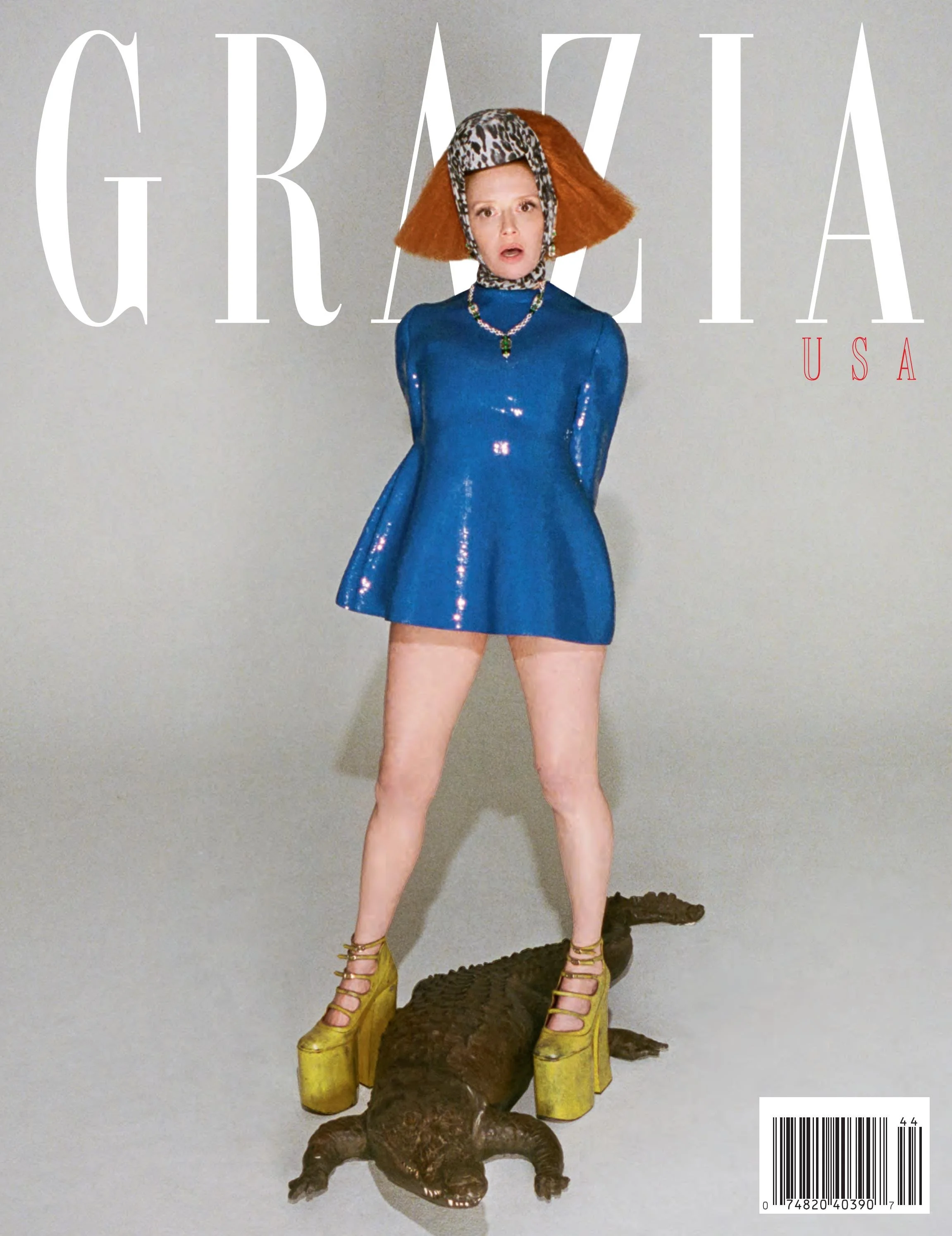 GRAZIA (US) - NATASHA LYONNE SHOT BY RICHIE SHAZAM. STYLIST - PATTI WILSON, STYLIST ASST. - ELIJAH H.