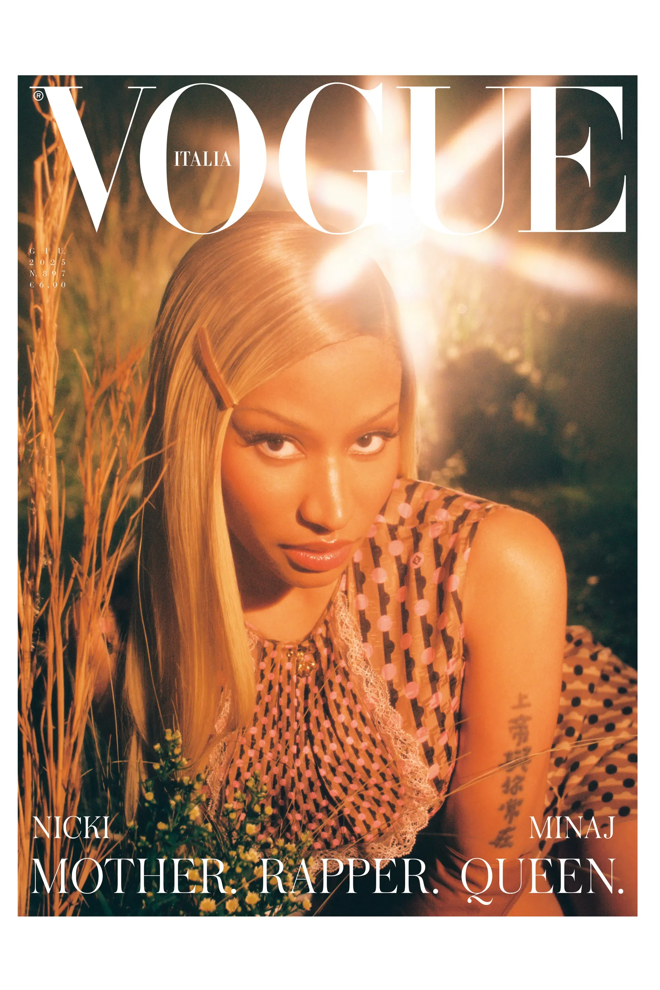 VOGUE ITALIA - NICKI MINAJ SHOT BY PETRA COLLINS. STYLIST - PATTI WILSON, STYLING ASST. - ELIJAH H.