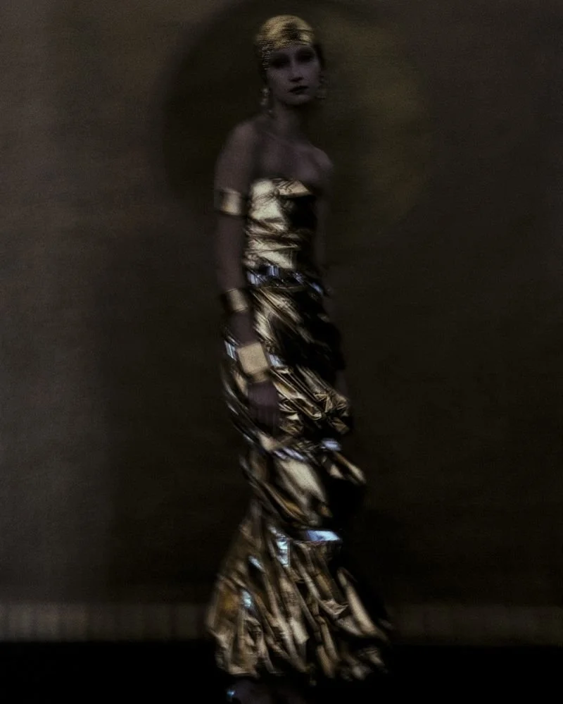 ACNE PAPER - CAMAIEU D'OR - SHOT BY SARAH MOON. STYLIST - PATTI WILSON, STYLING ASST. - ELIJAH H.