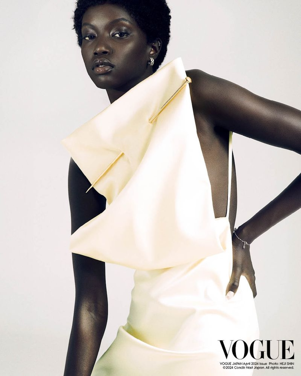 VOGUE JAPAN (APRIL 2024) - ANOK YAI SHOT BY HEJI SHIN. STYLIST - PATTI WILSON, STYLING ASST. - ELIJAH H.