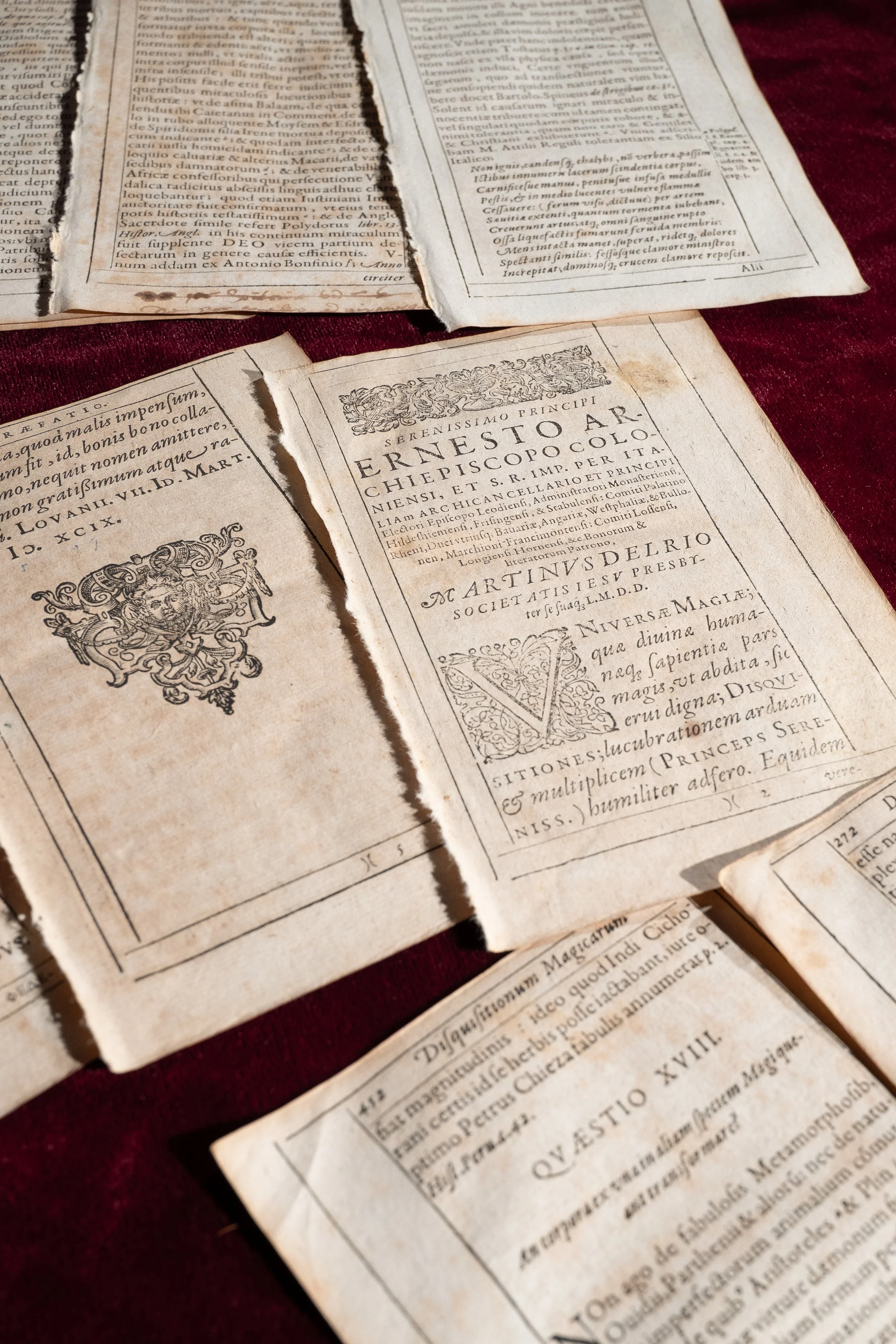 1606 – A Remarkable Leaf from the Inquisitor's Handbook of Witches and Demons: Del Rio's Disquisitiones Magicae