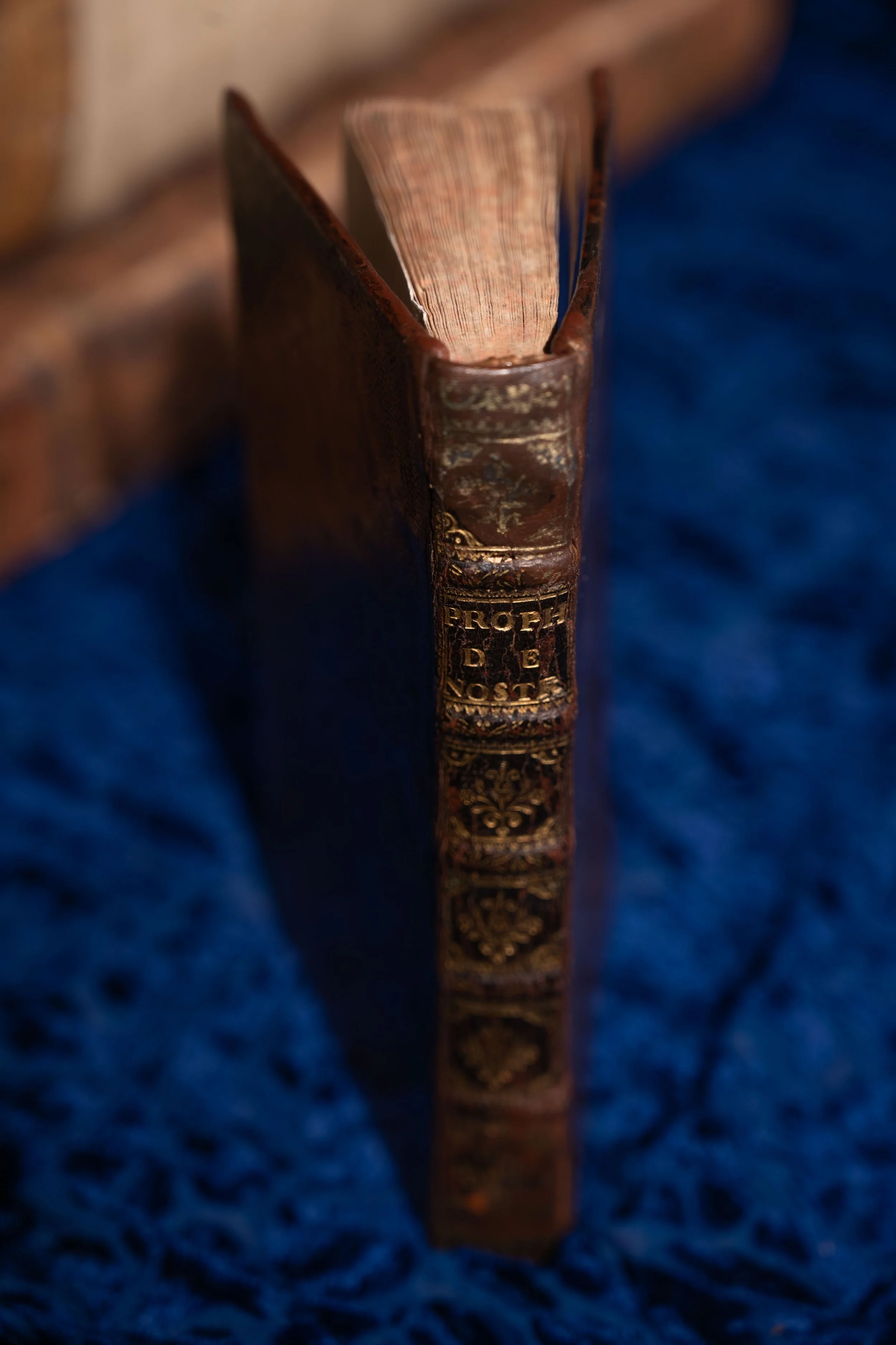 1697 - Nostradamus : A Household Book of Prophecy, with Engraved Portrait and Early Provenance