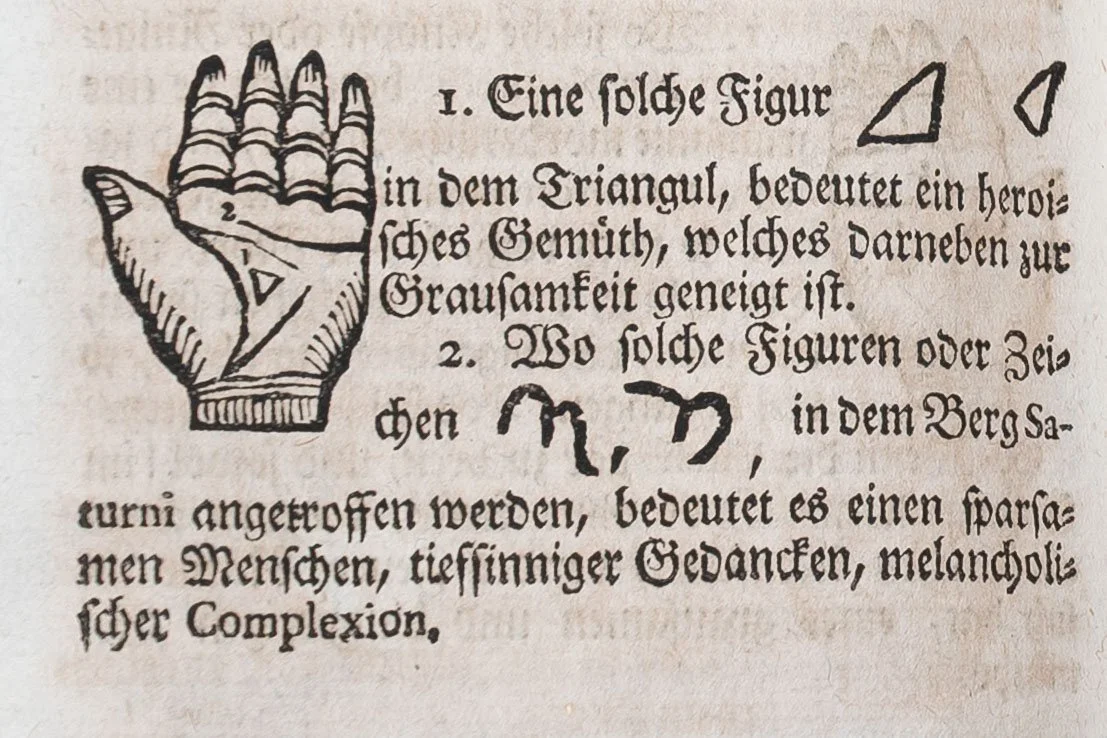 1746 - Palms, Faces, Dreams: A Hausbuch of the Occult Sciences