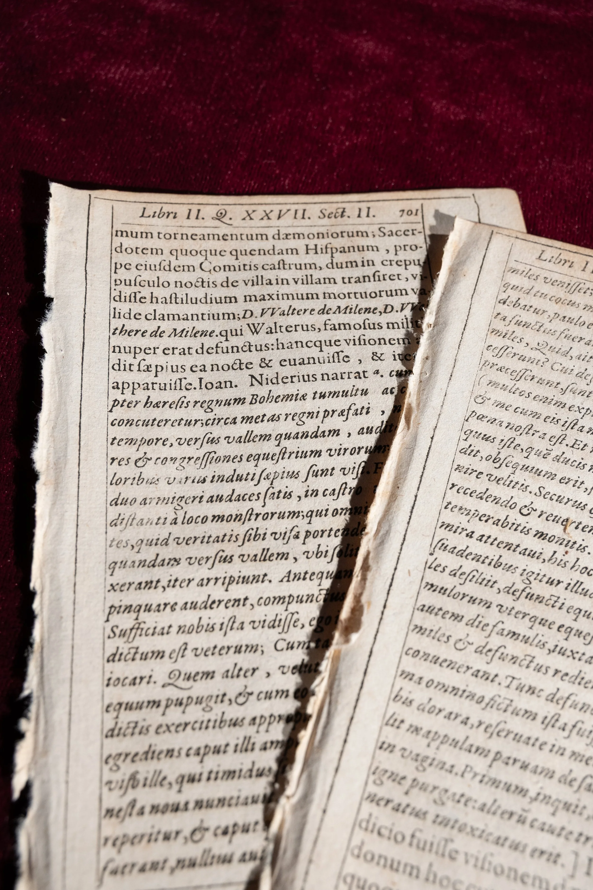 1606 – An Original Leaf from the Inquisitor's Handbook of Witches and Demons: Del Rio's Disquisitiones Magicae