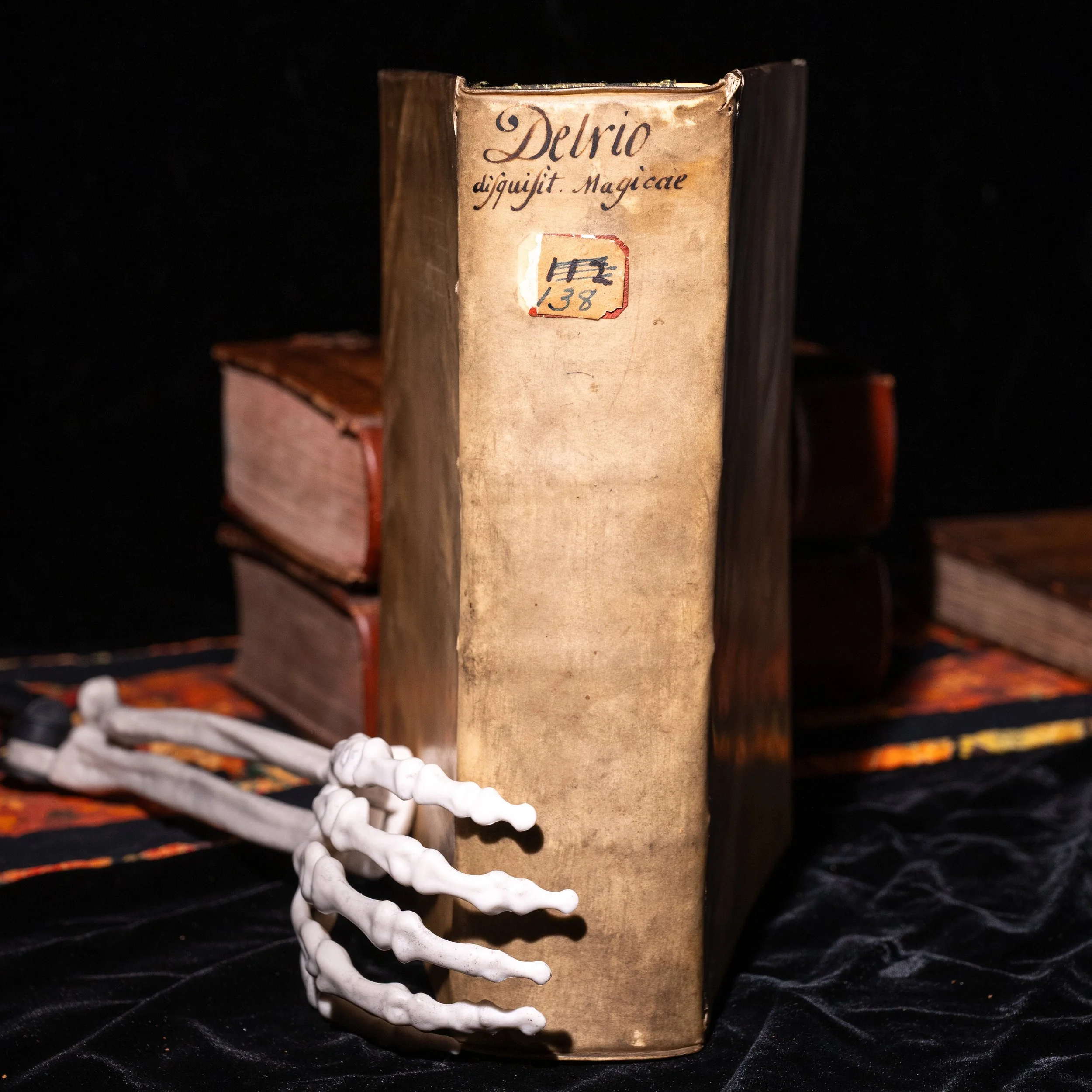 1633 – Del Rio's Disquisitions on Magic: The Witch-Hunting Manual, Complete in Vellum