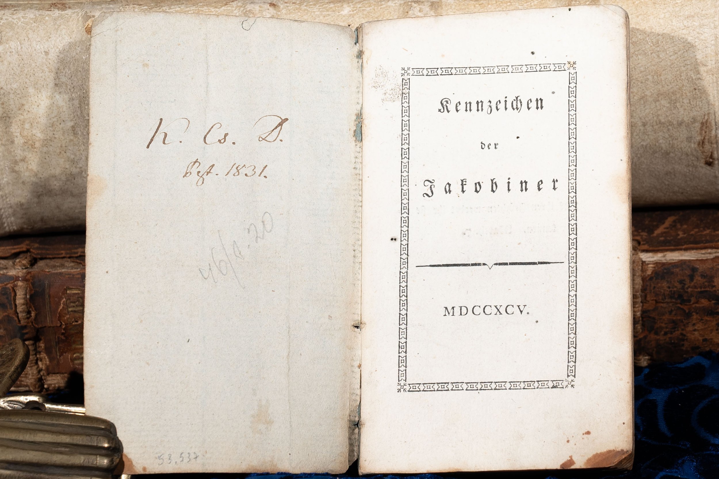 1795 - A Rare Survival From The Illuminati Panic Era