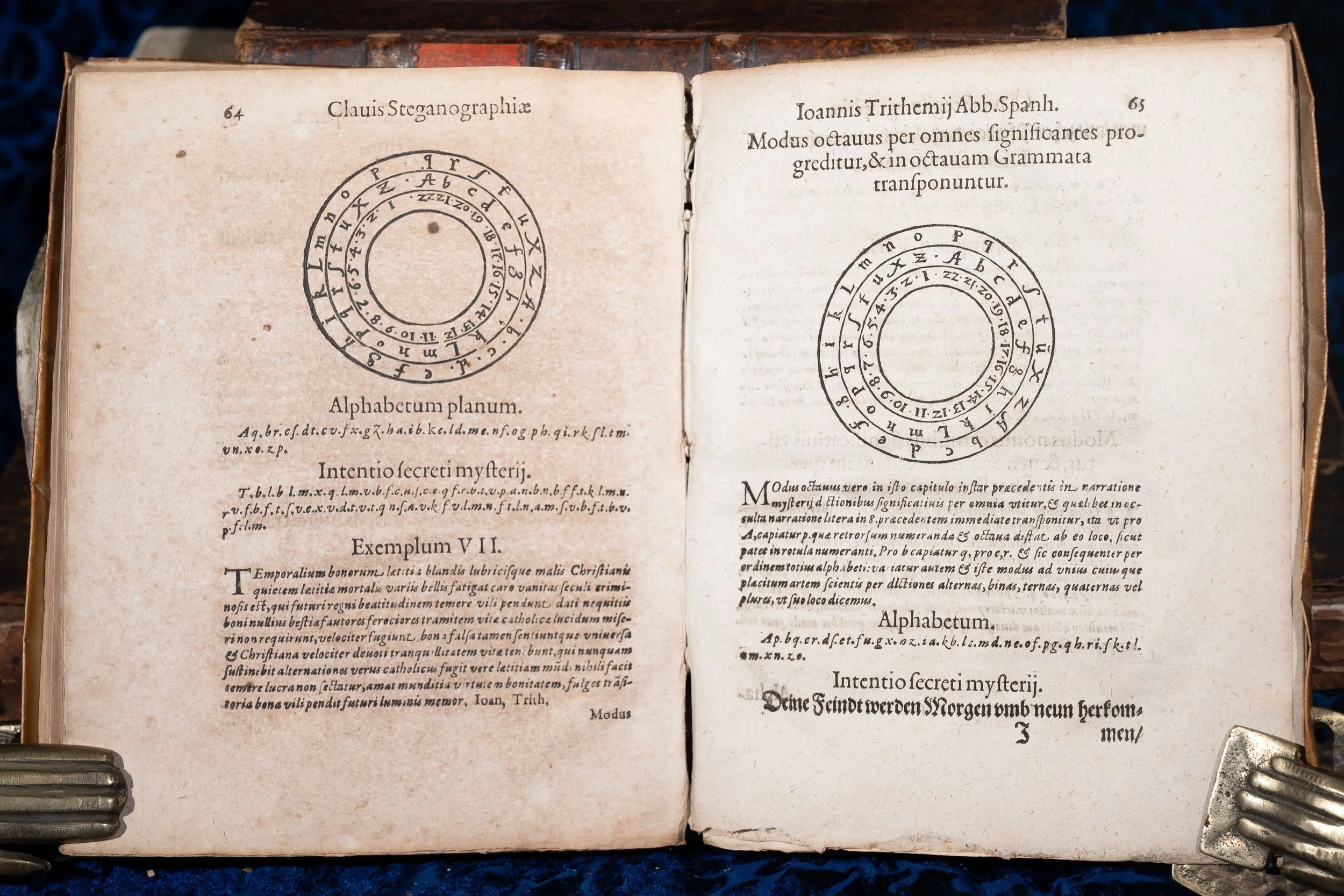 1608 - Trithemius's Notorious Steganographia: Demons, Ciphers, and the Art of Secret Writing