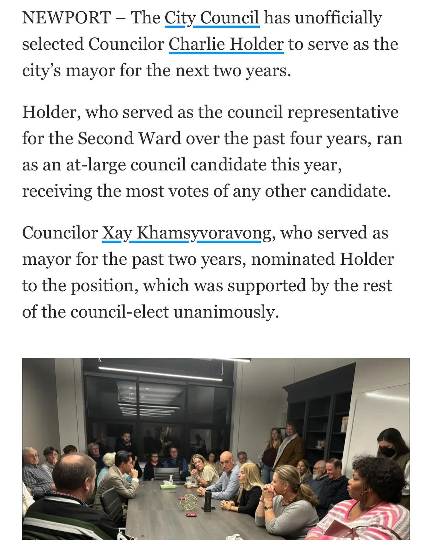 If you&rsquo;d like to view the recording of last night&rsquo;s Council-Elect meeting to see what the process is you can view it at the below link.

Please feel free to share so others in the community can see what happens at these meetings.

The str