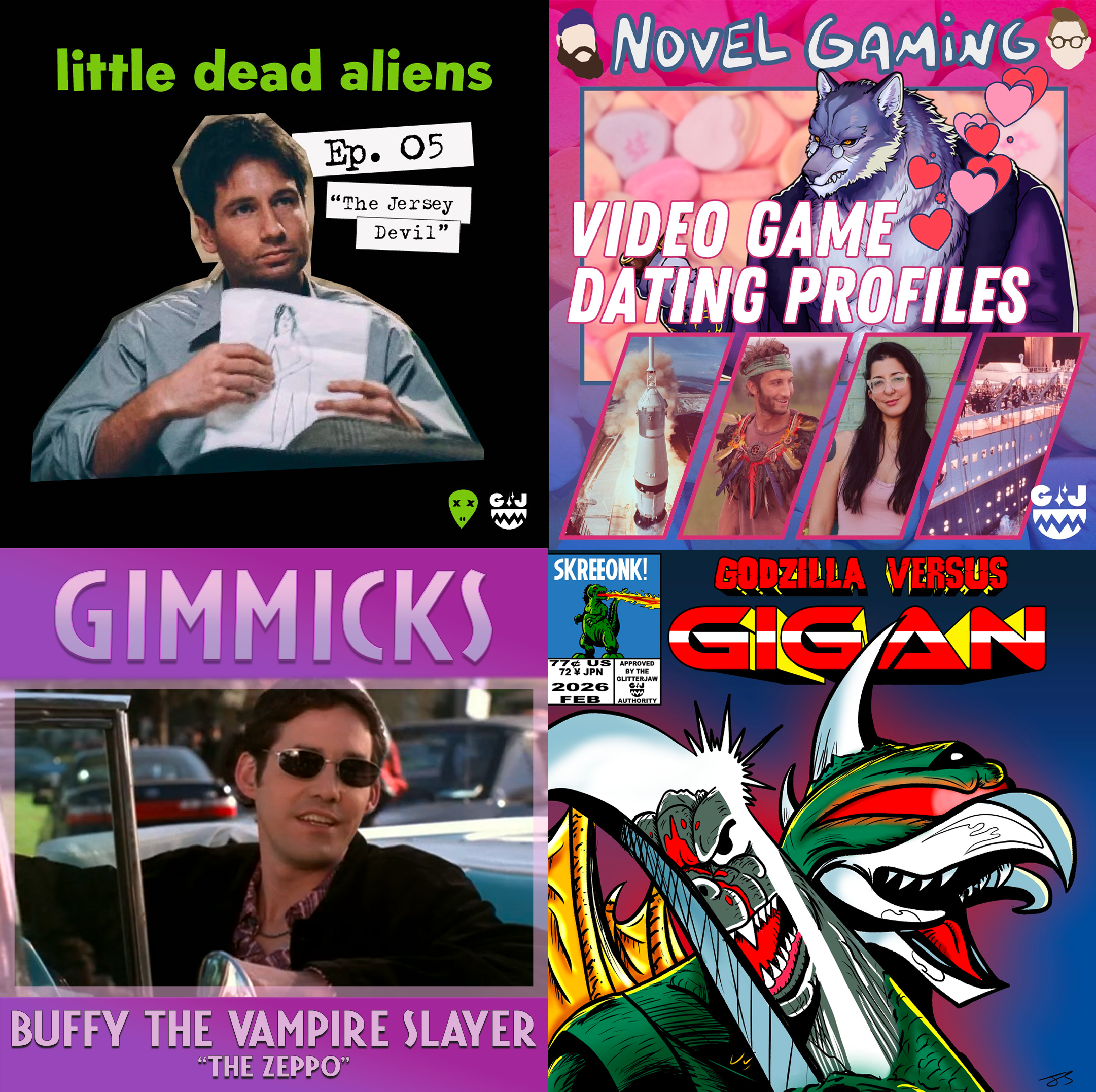 Glitterjaw This Month: Video game dating, masculinity, cryptids, and knife aliens
