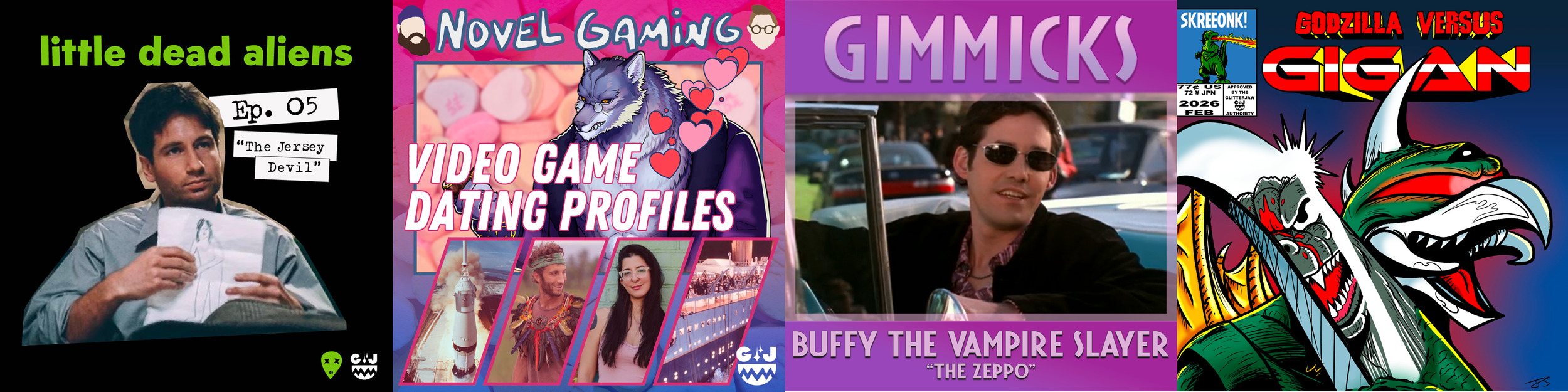 Little Dead Aliens, Novel Gaming, Gimmicks, Skreeonk!