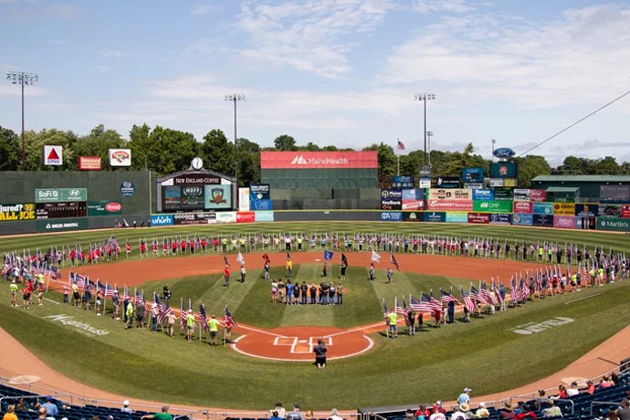 Rotary Flags For Heroes SeaDogs Delta Dental Field.jpg