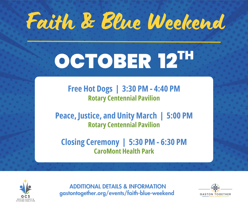 Faith & Blue Weekend: Faith, Justice, & Unity March | Closing Ceremony