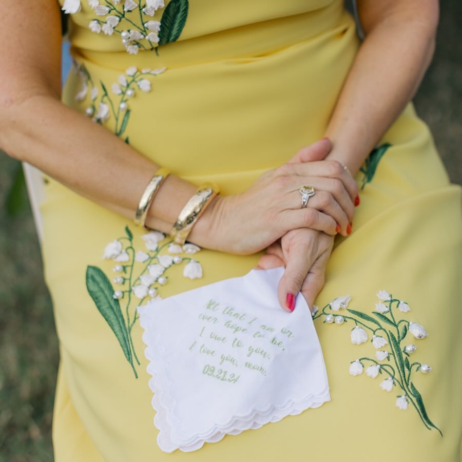 A timeless keepsake for the ones that have been there every step of the way 🤍