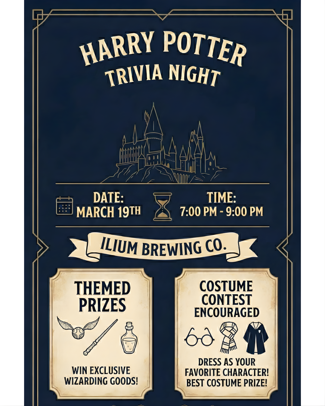 Harry Potter Trivia Night
