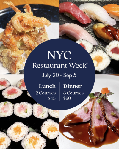 &nbsp;NYC Restaurant Week Summer 2026