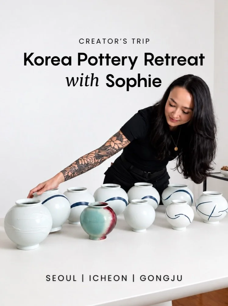 Korea Pottery Retreat with Sophie