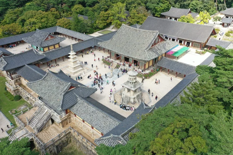Temple and historic sites in Gyeongju