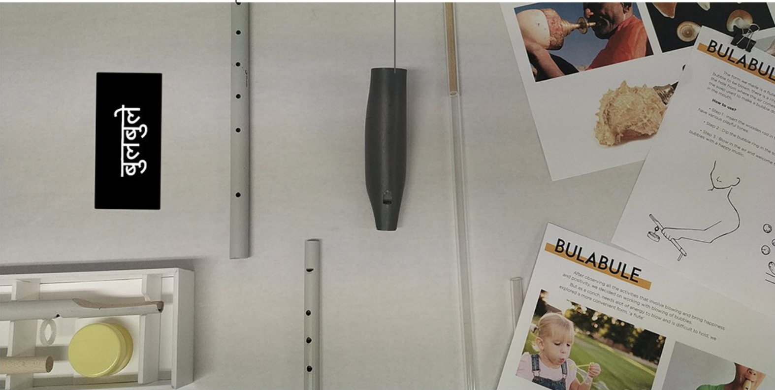 Exploration with materials and sizes