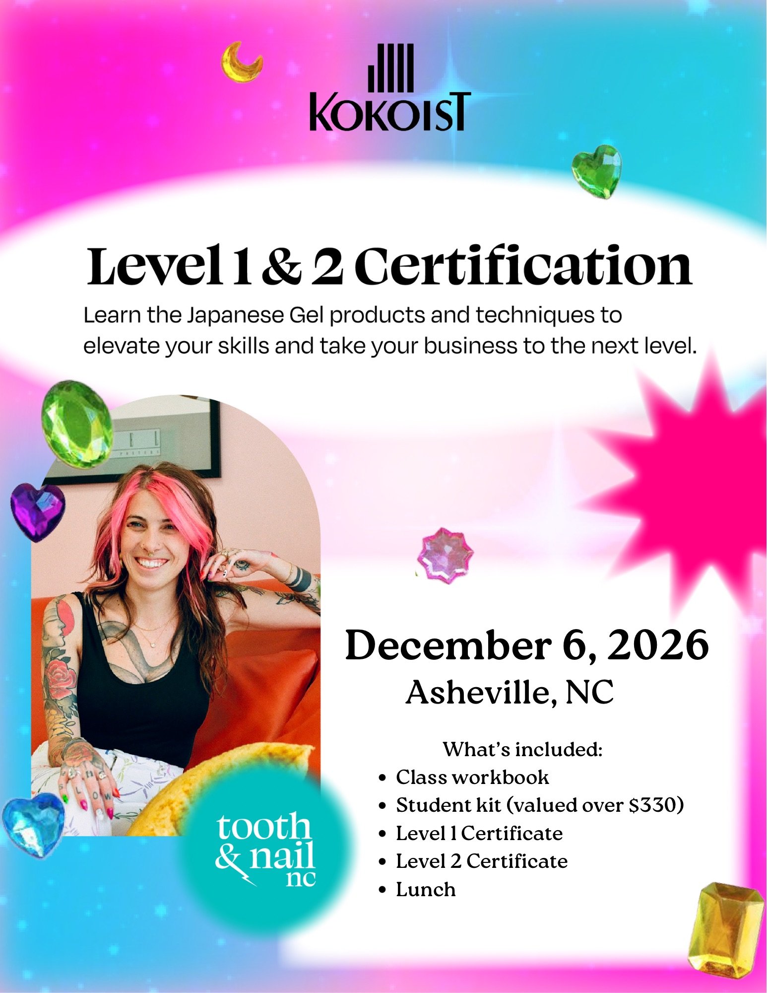 Kokoist Level 1 & 2 Certification