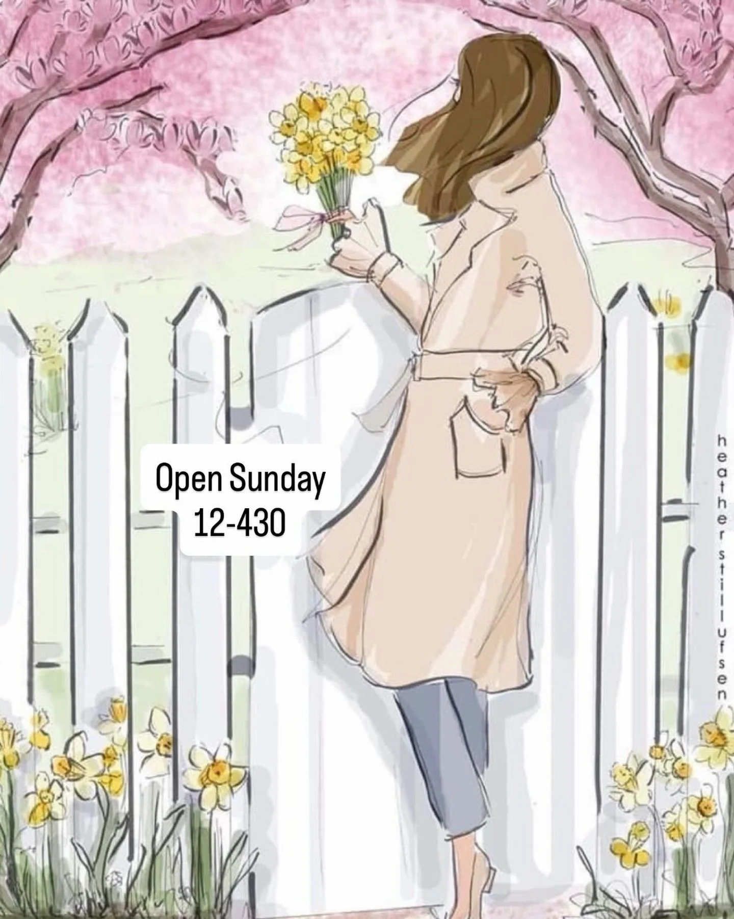 Happy Sunday!
Things are blooming and Curated Collections has so many beautiful things to see! 
Stop in today 12-430🌼