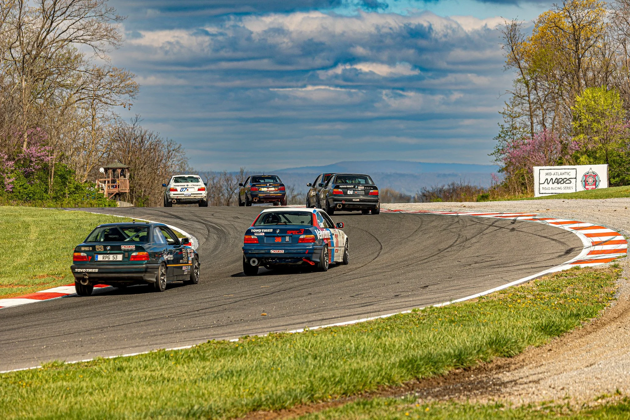 Stay out of the marbles and don't get distracted by the view! 

Photo: Politipixels