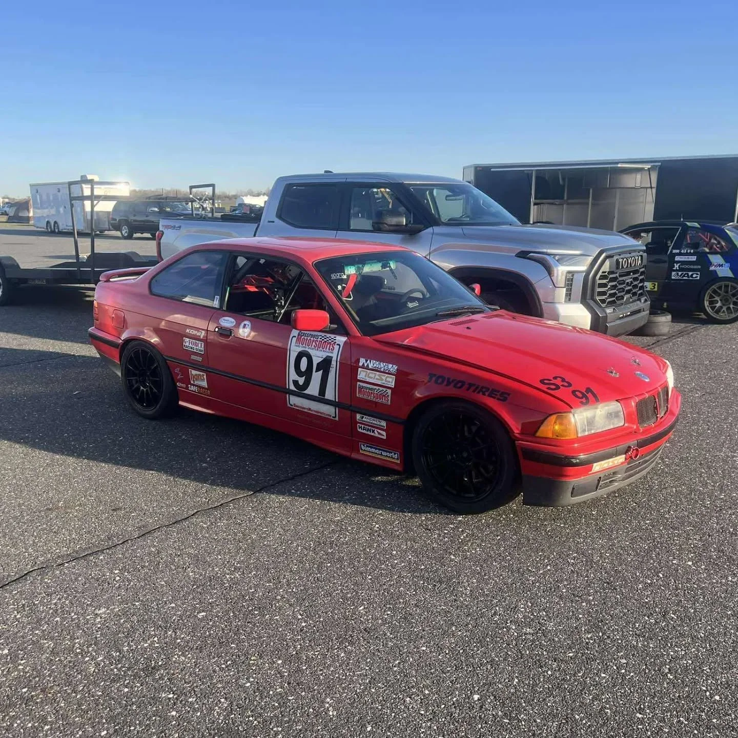 Spec3 also has cars at NJMP with @nasa_ne this weekend preparing for competition school to join the field this year!