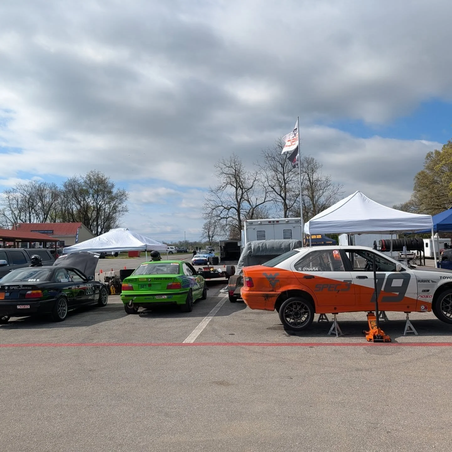 We are at @summitpointmp with @nasamidatlantic for what looks to be a beautiful weekend of exciting racing. Follow along with the races live on Speedhive and keep an eye on our Facebook for live in car streams!