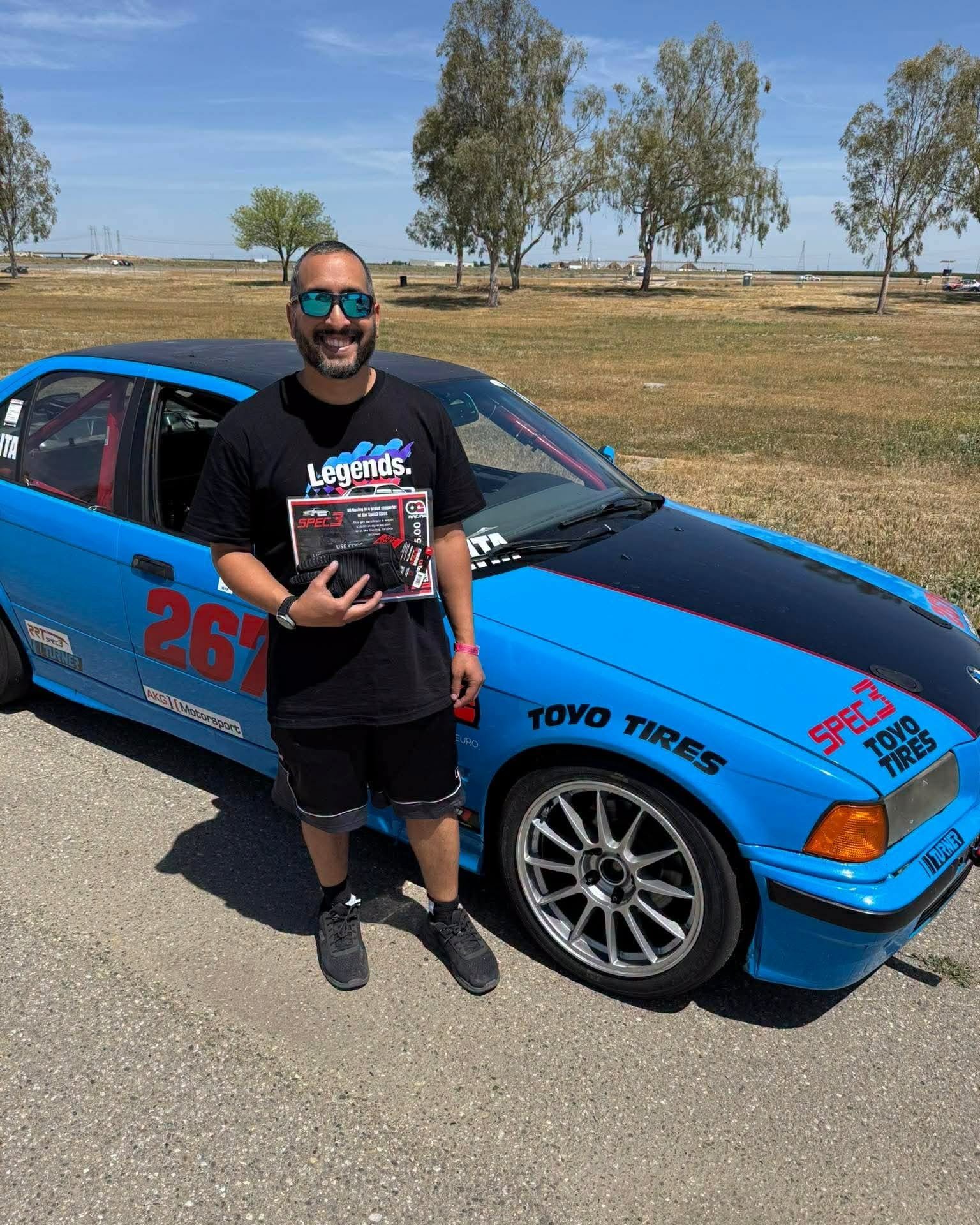 Thank you OG Racing for supporting racers! Congratulations Robby Zurita for winning an OG Racing gift voucher at Button Willow just for showing up to race!

More racing today!