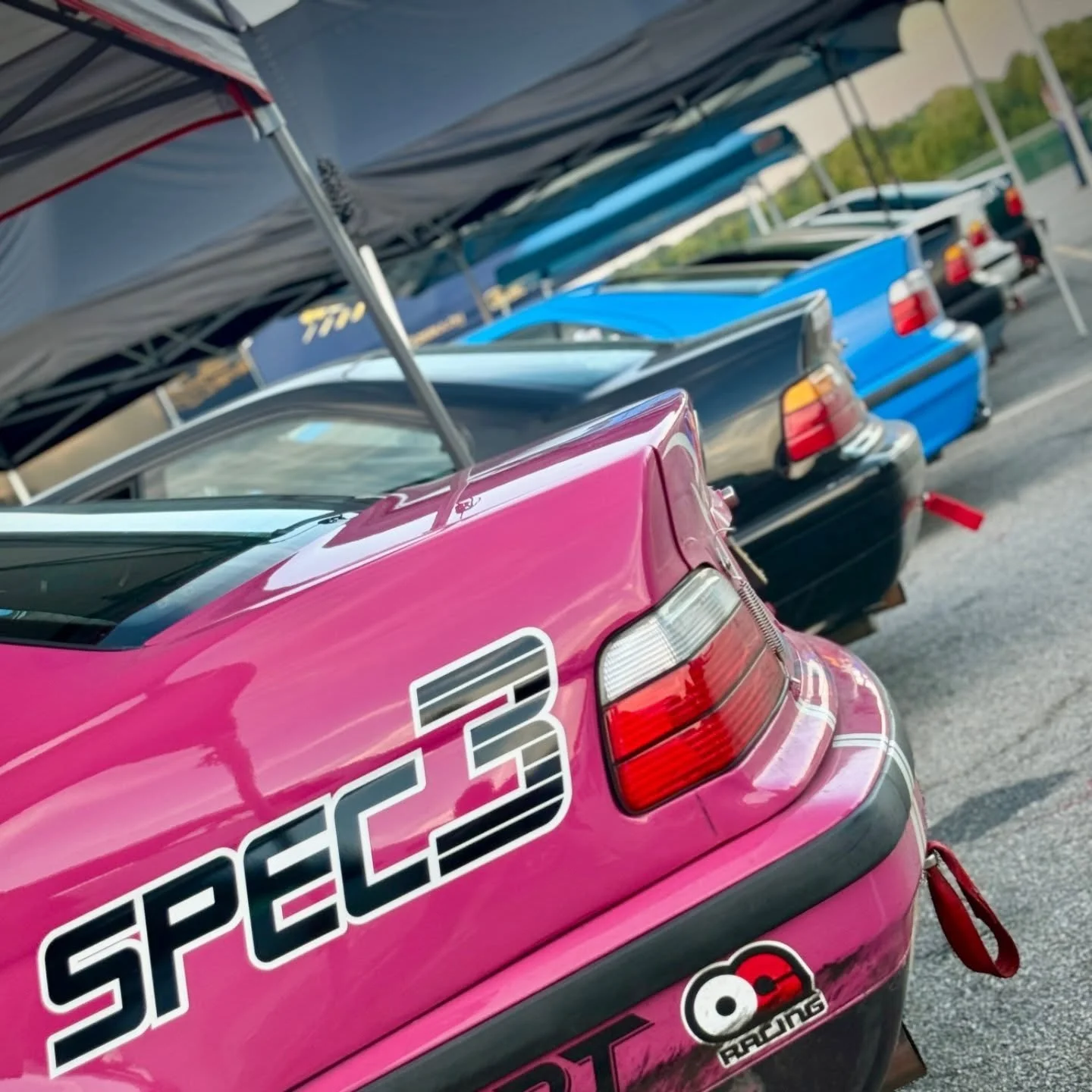 We kicked off @hyperfest with a fantastic inverted grid showcase race in front of the crowd Friday to show off the great racing in Spec3. Next up are the points races for @nasamidatlantic Saturday and Sunday here at VIR! 

📸 Great shot by @jthiewes 