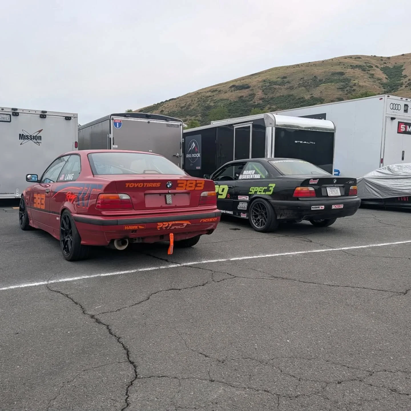We have arrived at @racesonoma for a fun weekend with @nasanorcal and @nasa_socal! We are excited to see our first Spec3 racing in NorCal! 

#bmw #e36 #racing #spec3 #nasaSpec3