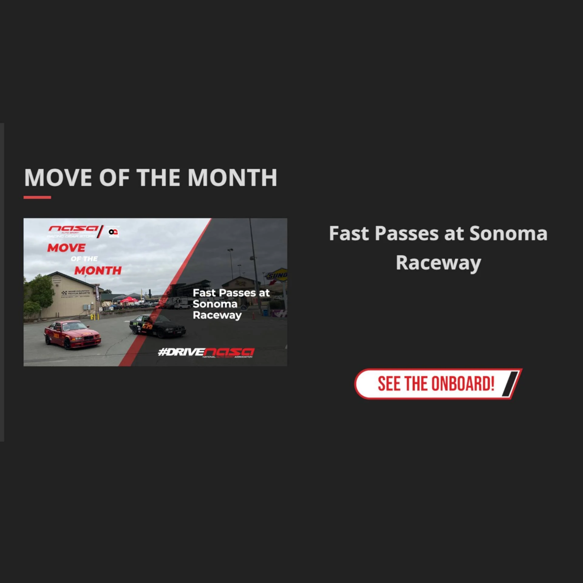 Some great racing from our new Southern California Spec3 field that seems to grow in size every event!

Check us out in the latest edition of NASA SpeedNews