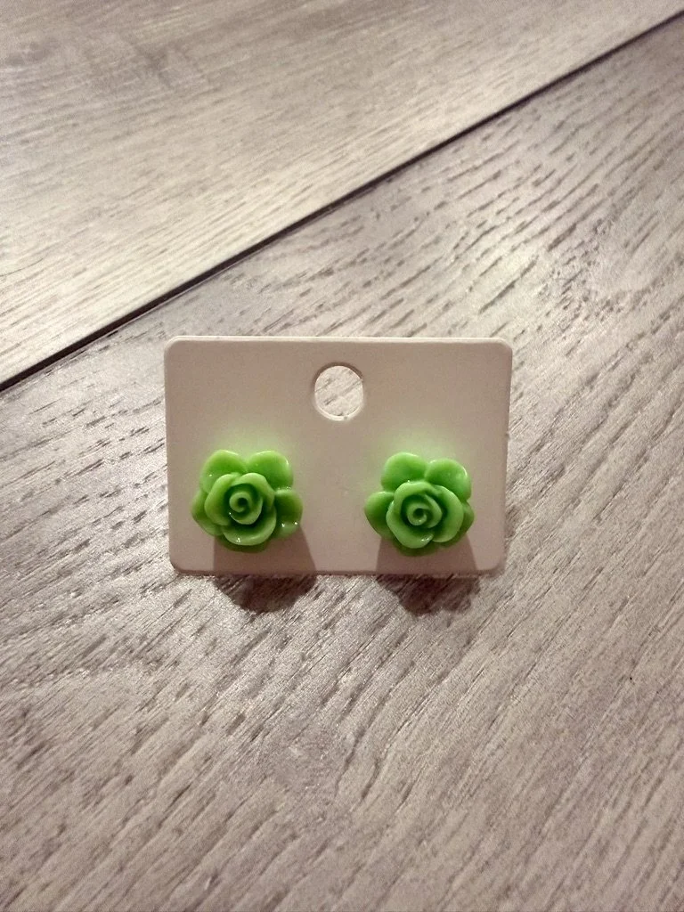 Rose Stud Earrings