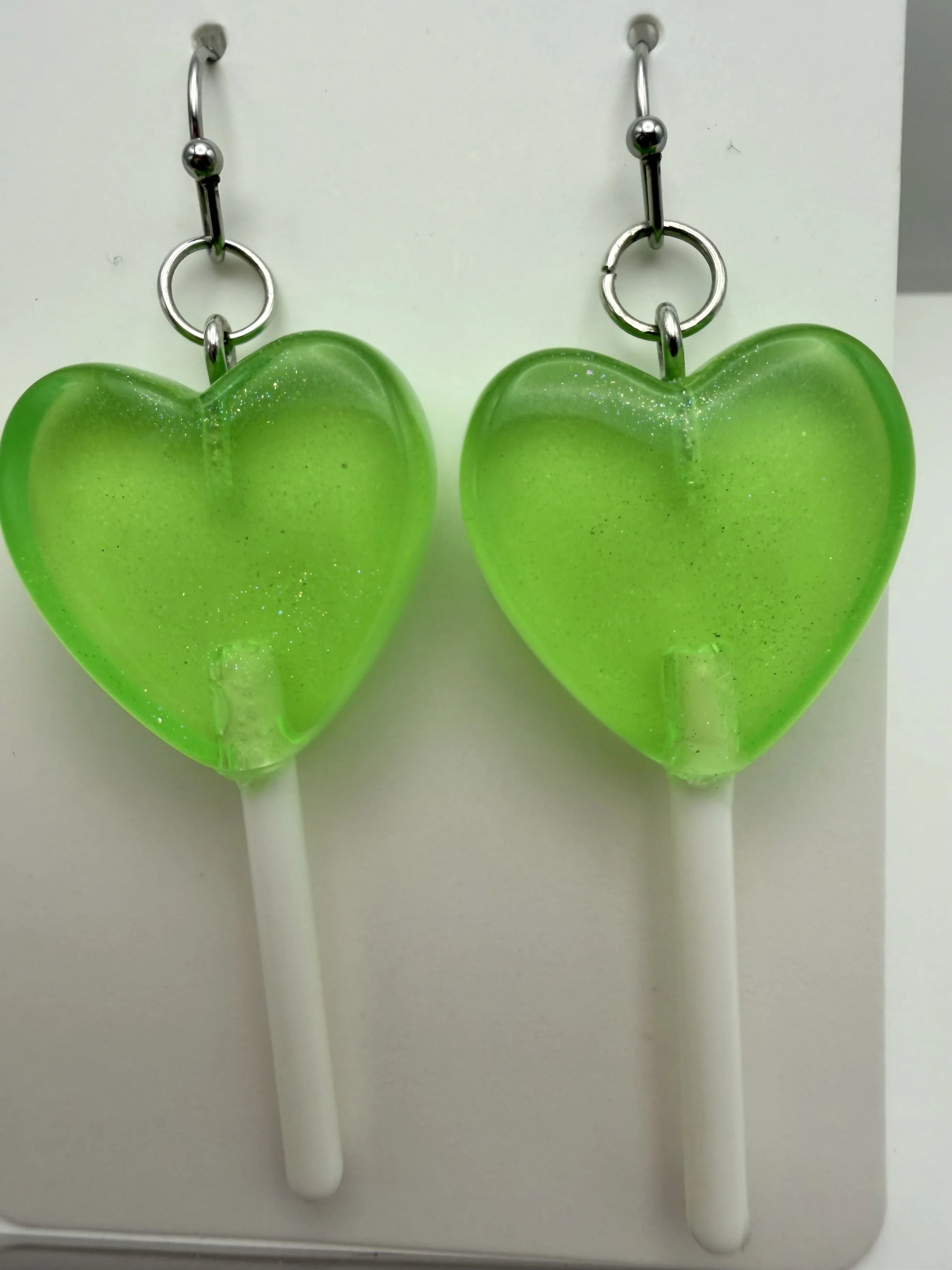 Heart Lollipop Earrings