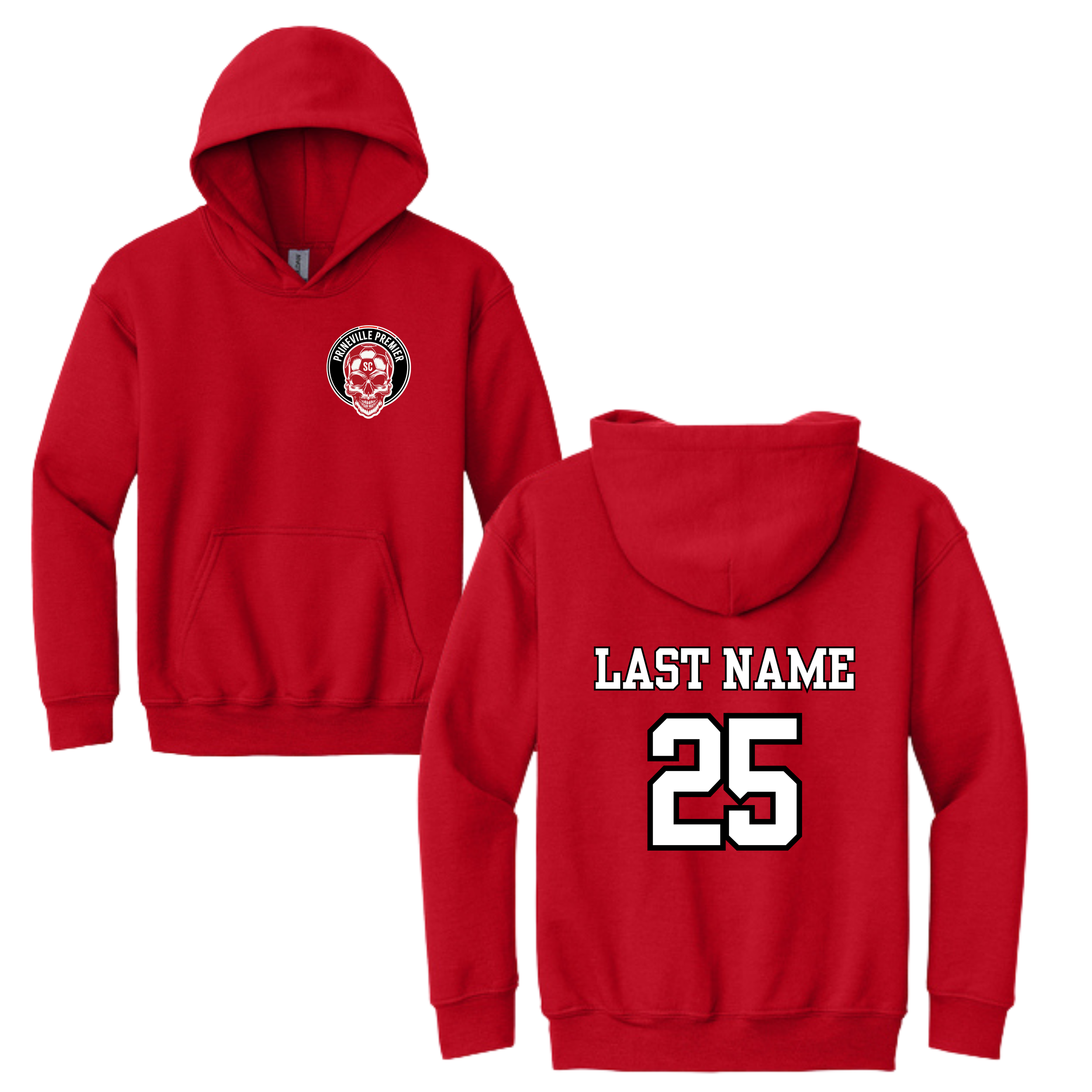 PP Hoodie - Chest Logo-Optional customization
