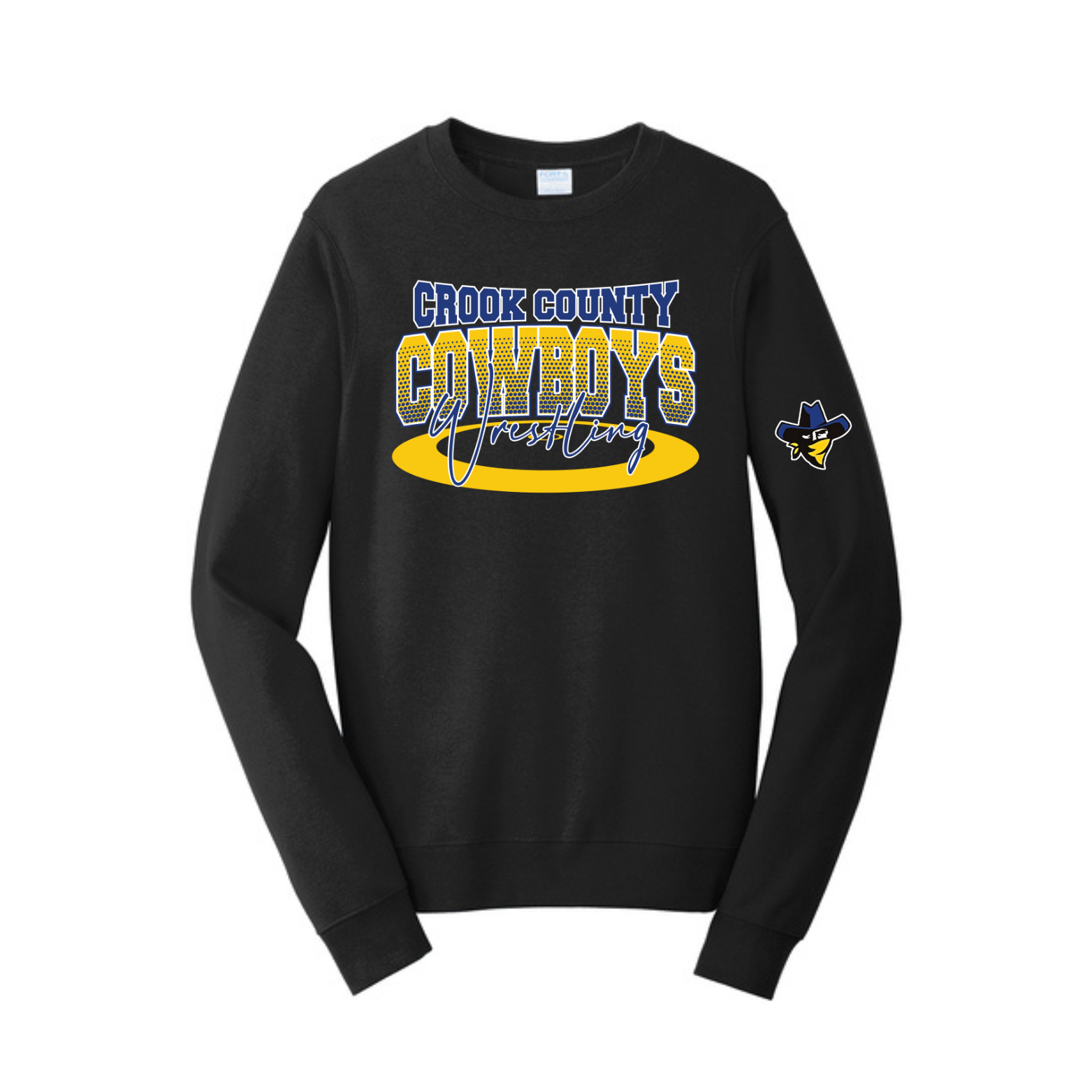 CC Cowboys Wrestling Crewneck
