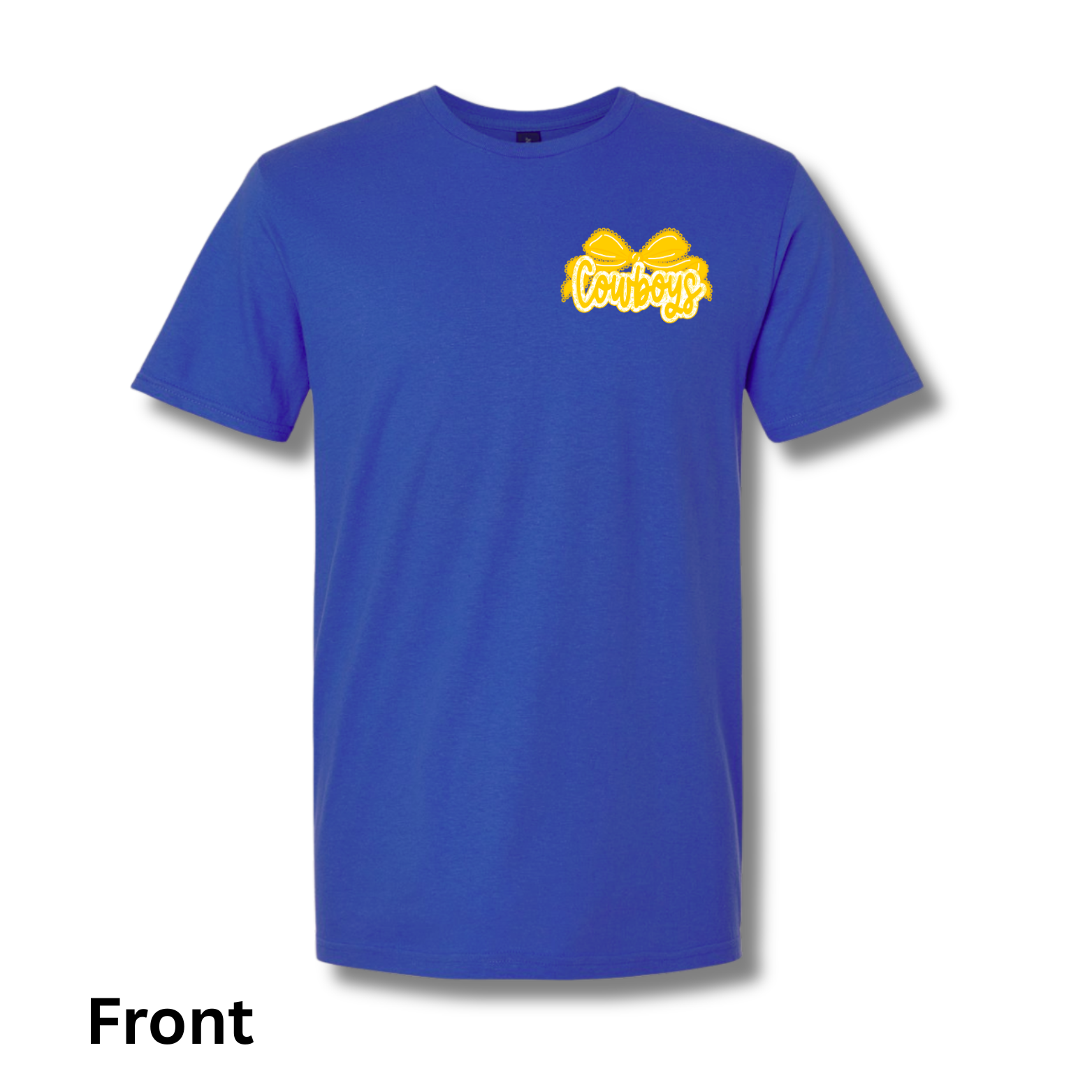 Cowboys Bow Tee - Dark Royal