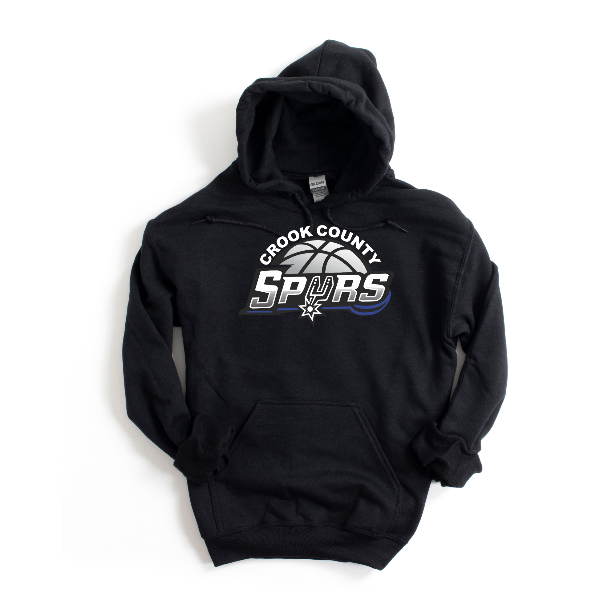 Spurs Team Hoodie-Black